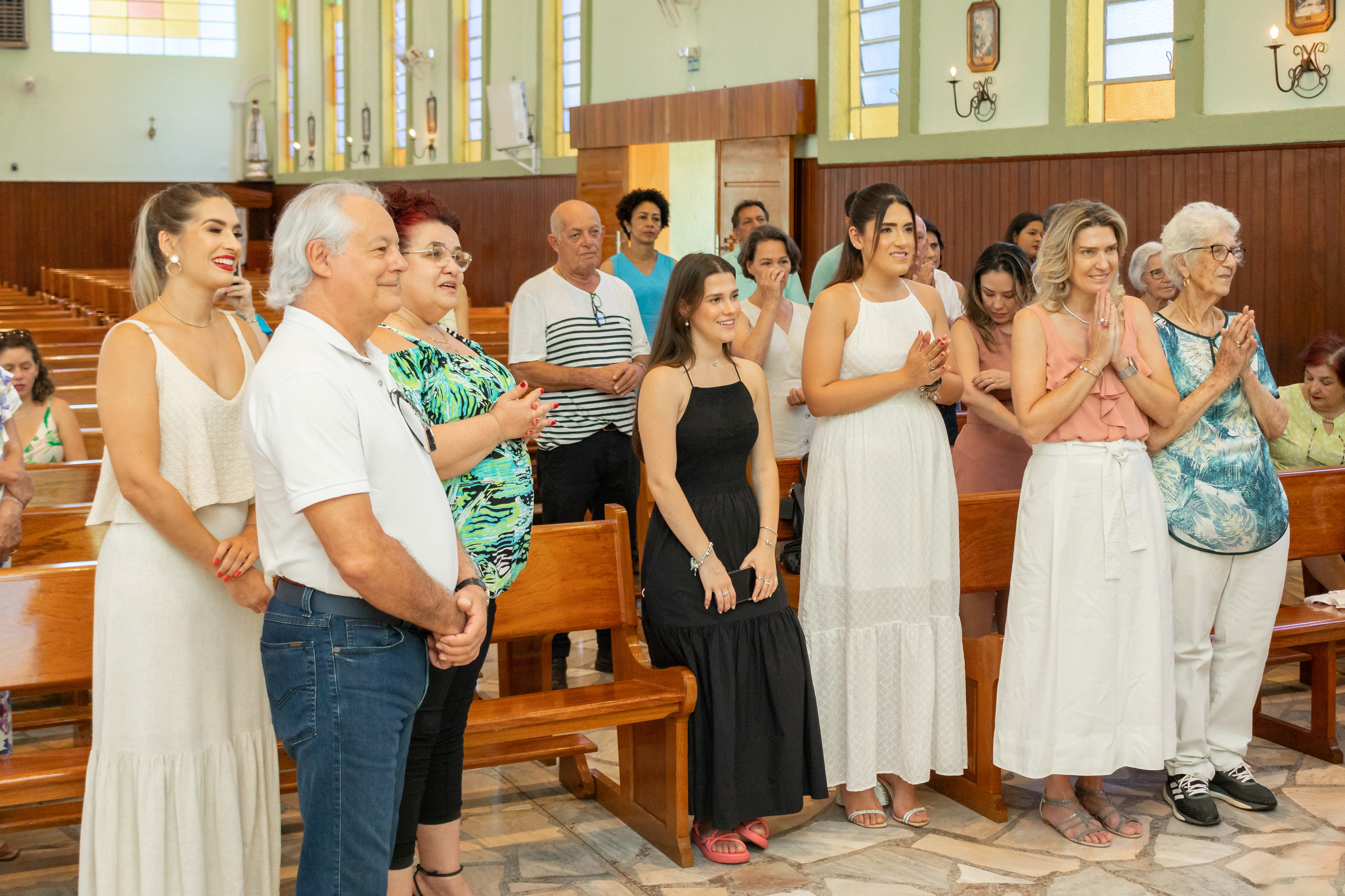 Luísa — Batizado. Principal