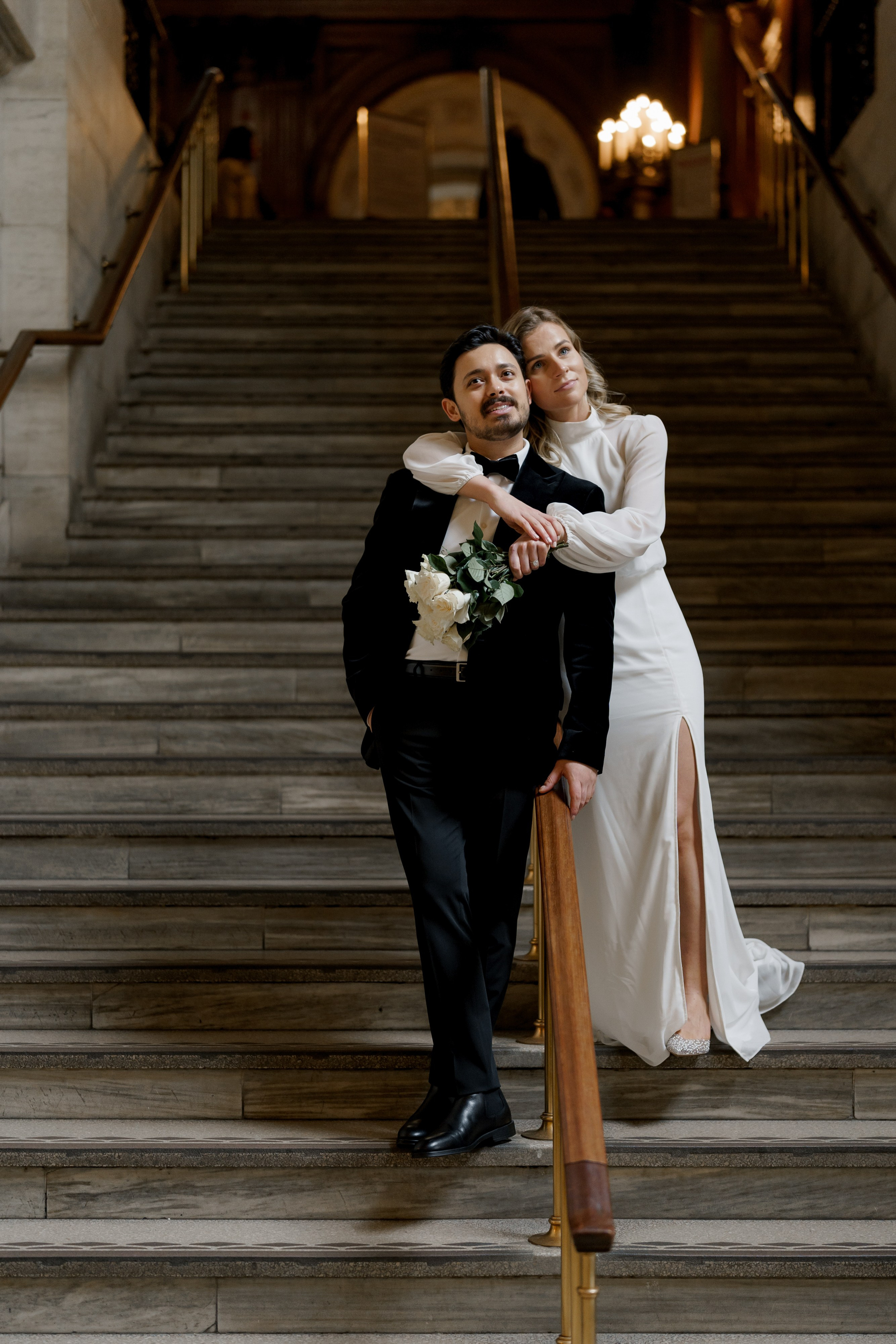 Caroline and Brendan’s Museum MET and Library Engagement Shoot. Wedding photographer and videographer New York | New Jersey