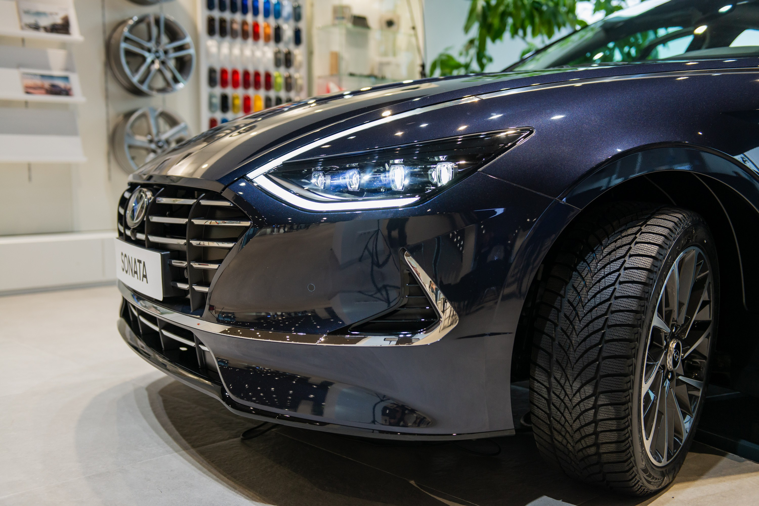 Закрытая презентация новой 8-й Hyundai Sonata. ФОТОГРАФ МЕКСИКА КИНТАНА-РОО