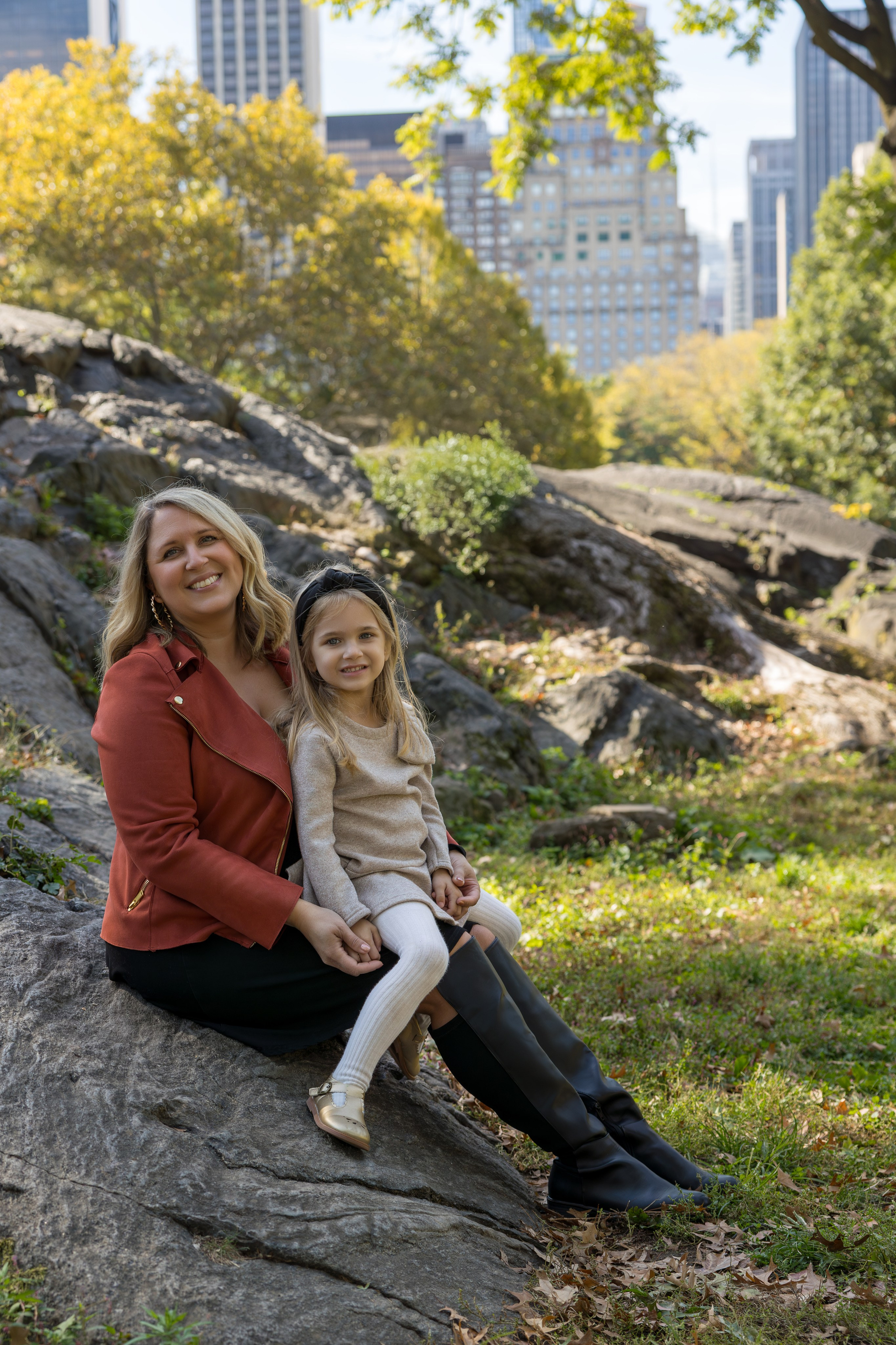 Together in Central Park. Family, lifestyle, and commercial photography in New York and New Jersey