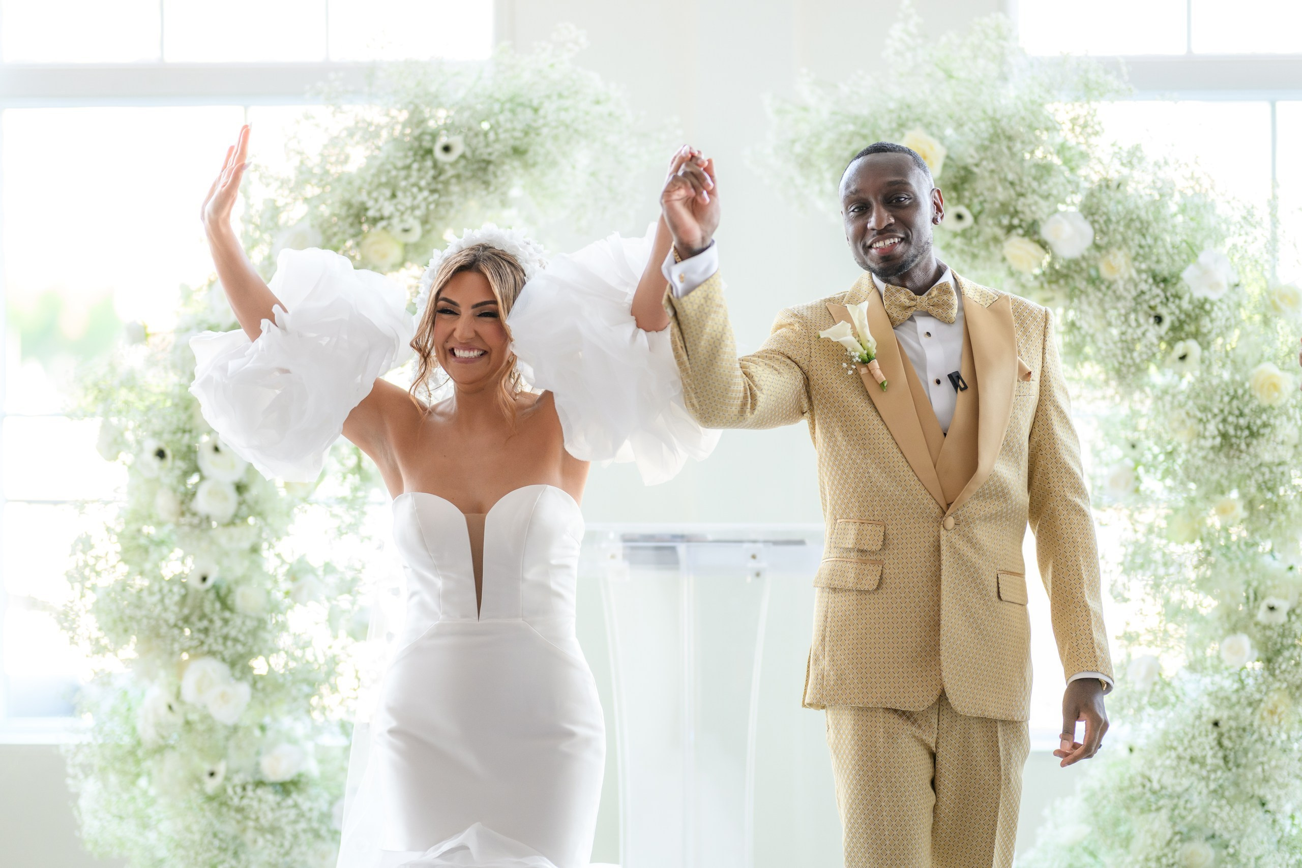 Briana & Kefim, Maritime Pars, Jersey City, NJ. Wedding Photo & Video