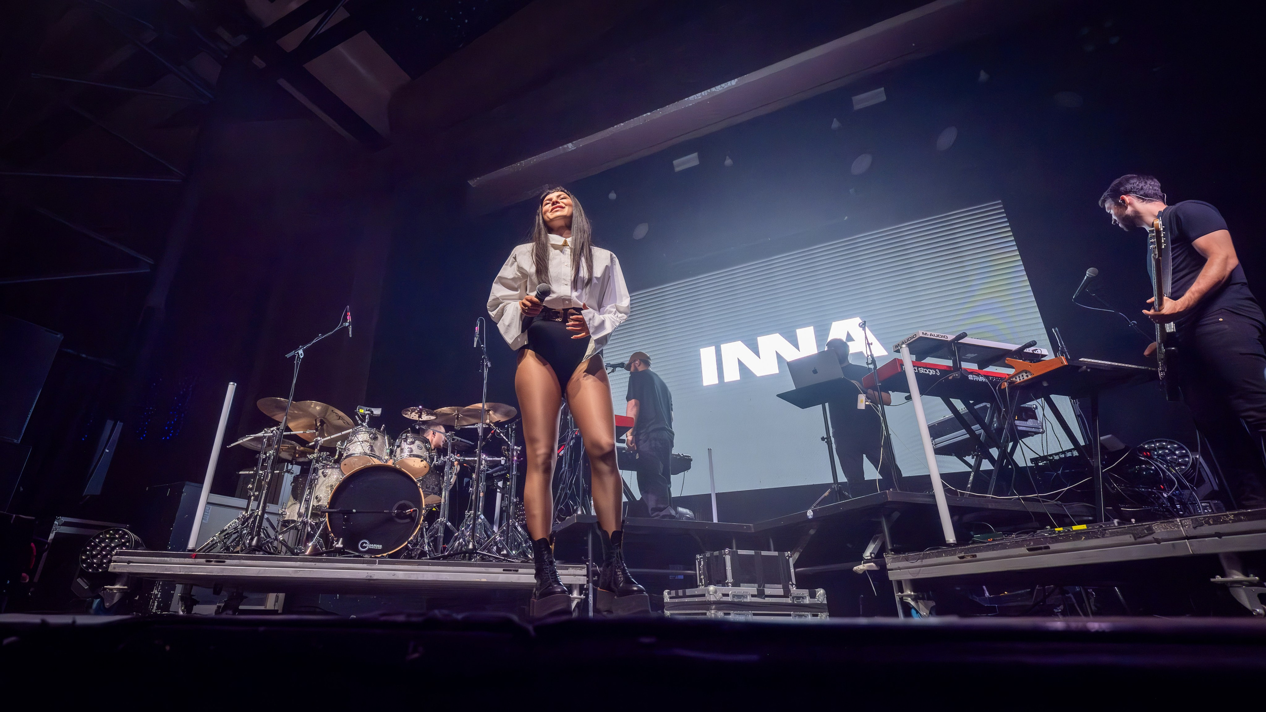 INNA / 2024. Reportage concert portrait photography in the San Francisco Bay Area