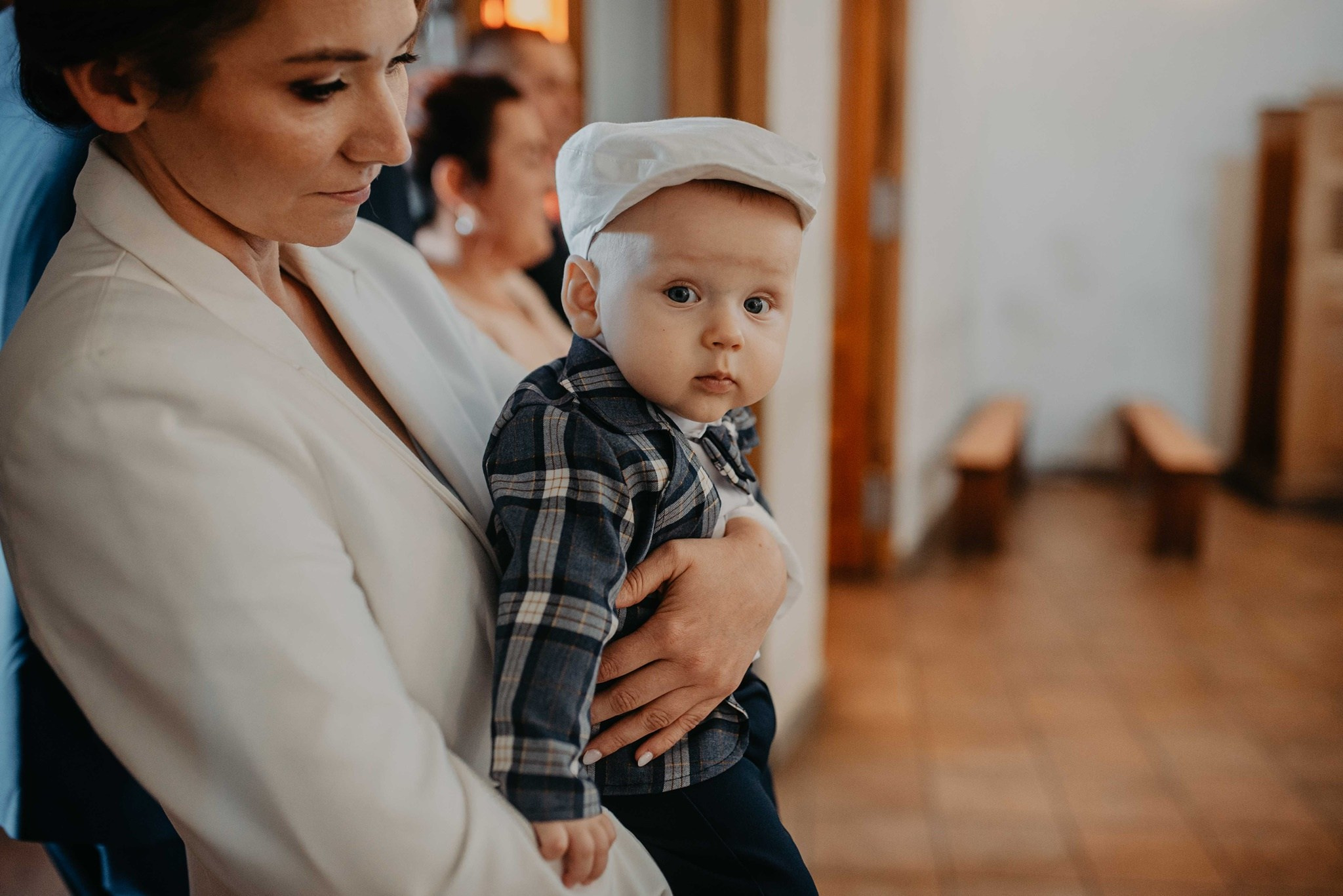 Chrzest Święty Franciszka. Dominika Strachacka Fotografia | Fotograf ślubny i rodzinny Opole Lubelskie Lublin