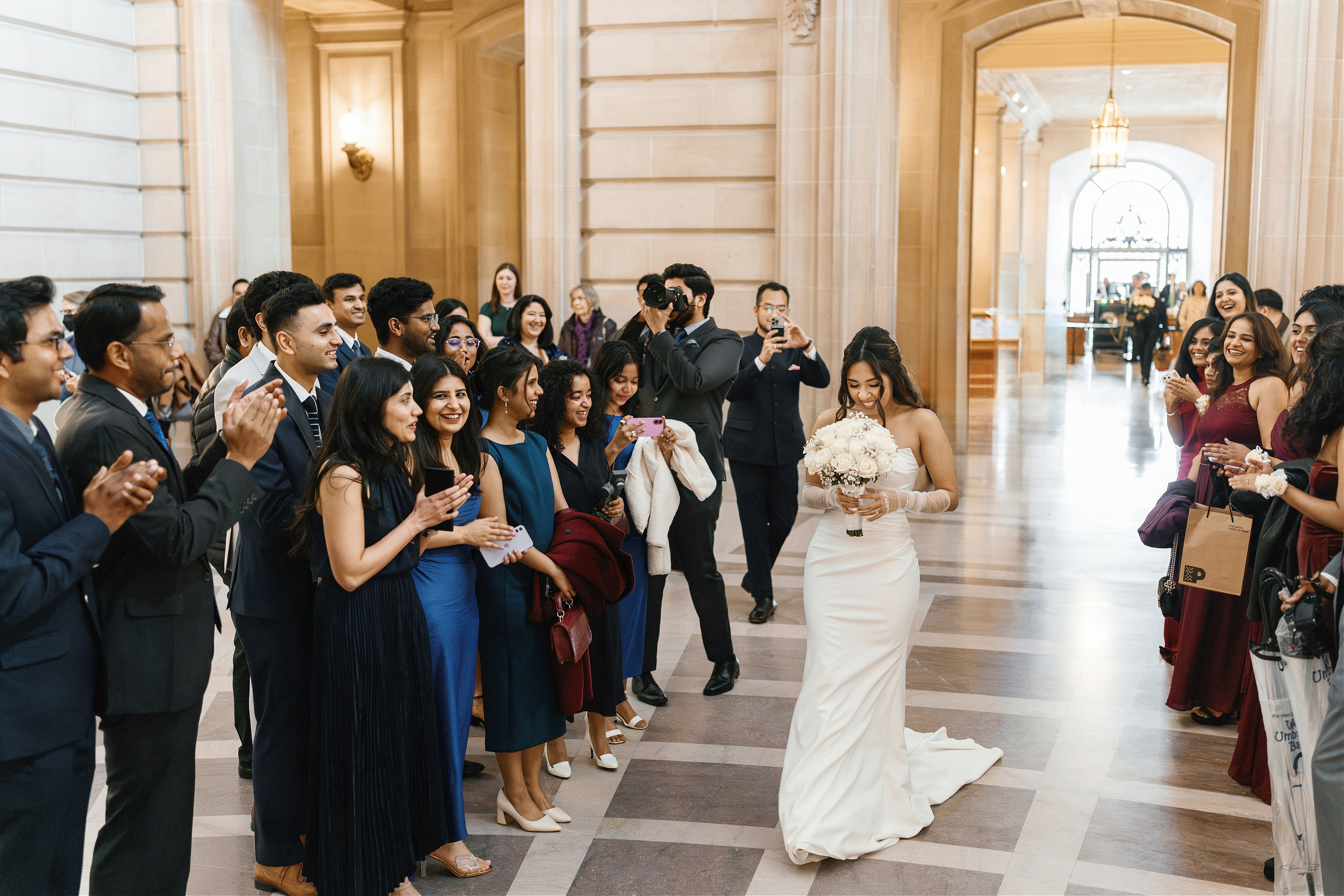 San Francisco City Hall Wedding. Wedding Photography & Videography Team in California, Los Angeles, San Francisco, San Diego and Travel