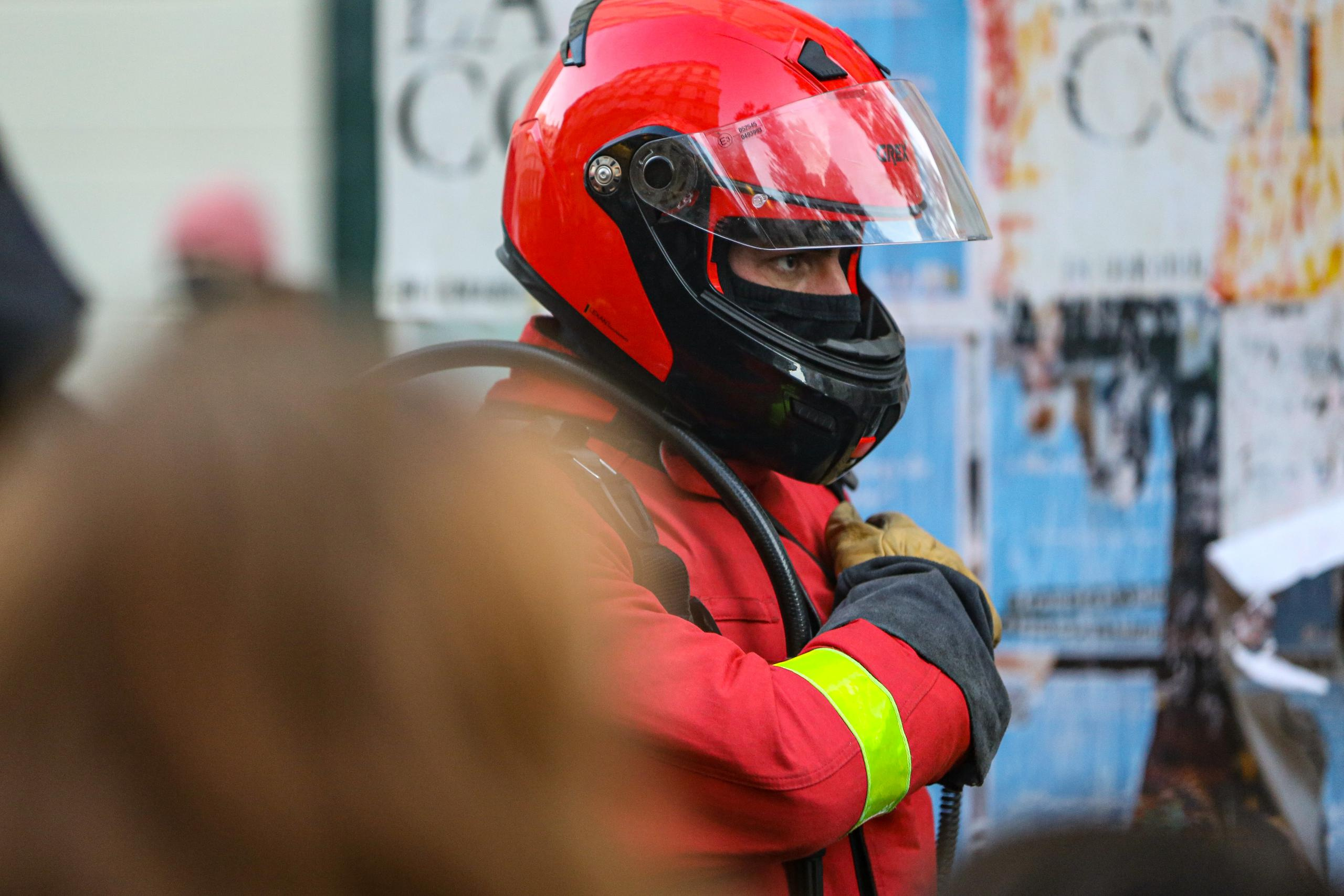 Manifestations contre la loi de la « sécurité globale ». Natalia Bogdanovska. Films et photographie corporate en France