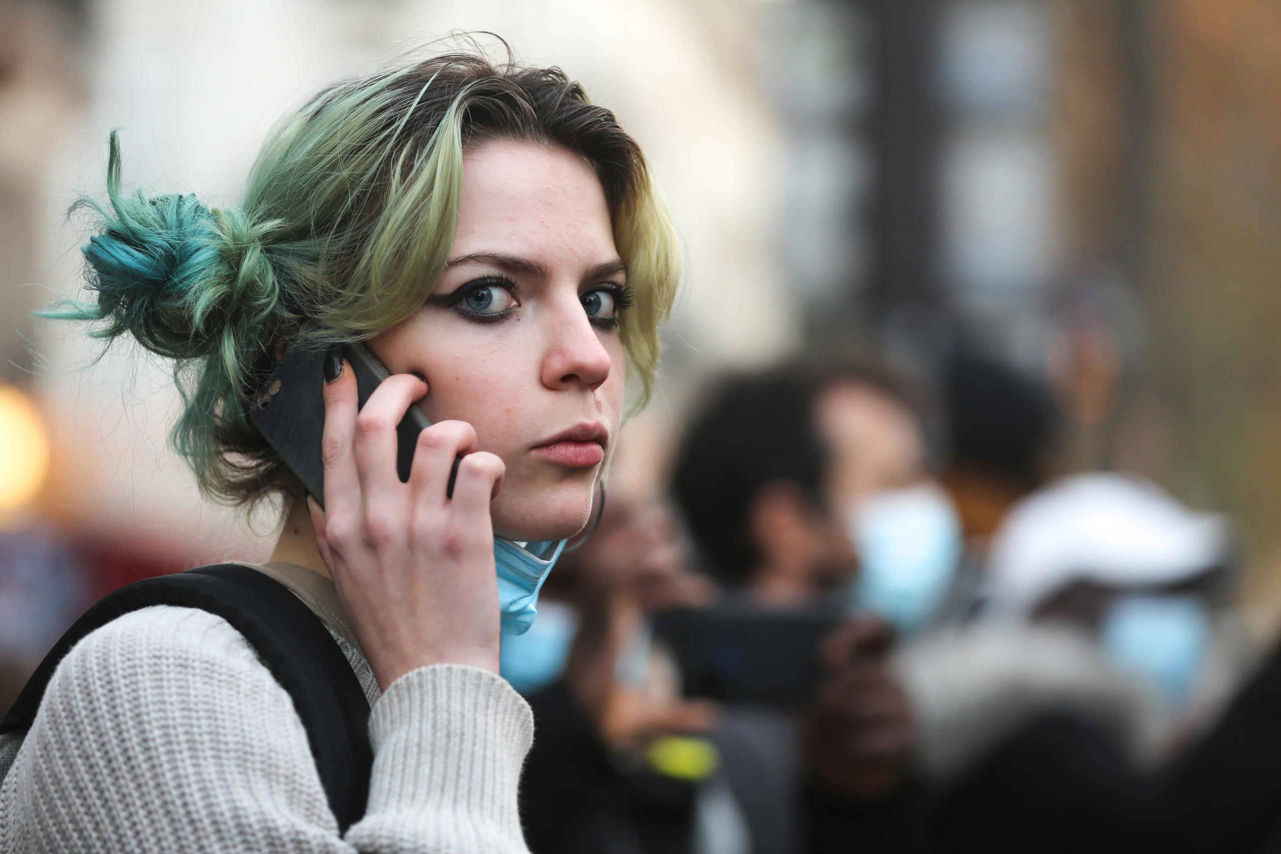 Manifestations contre la loi de la « sécurité globale ». Natalia Bogdanovska. Films et photographie corporate en France