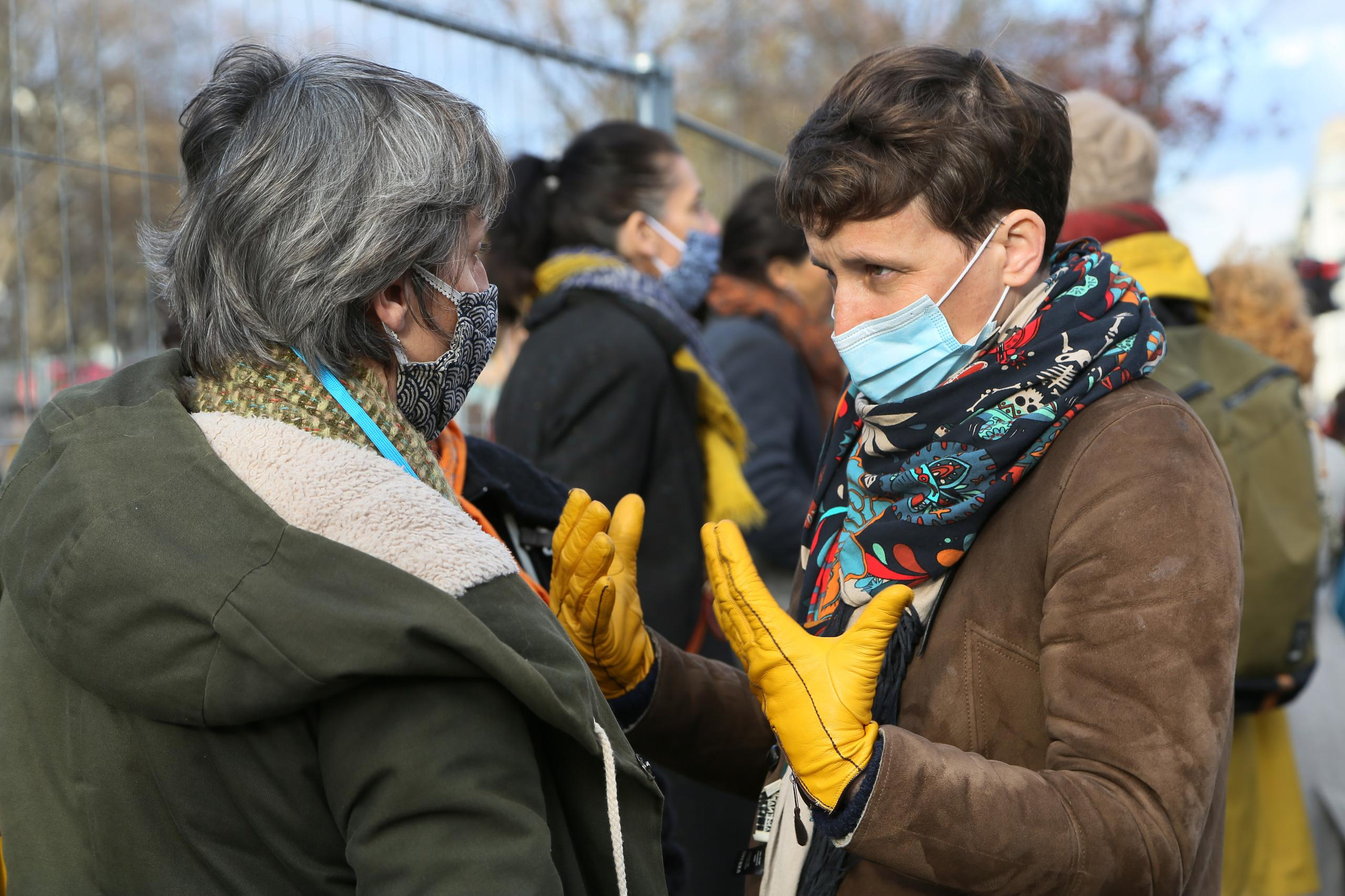 Manifestations contre la loi de la « sécurité globale ». Natalia Bogdanovska. Films et photographie corporate en France
