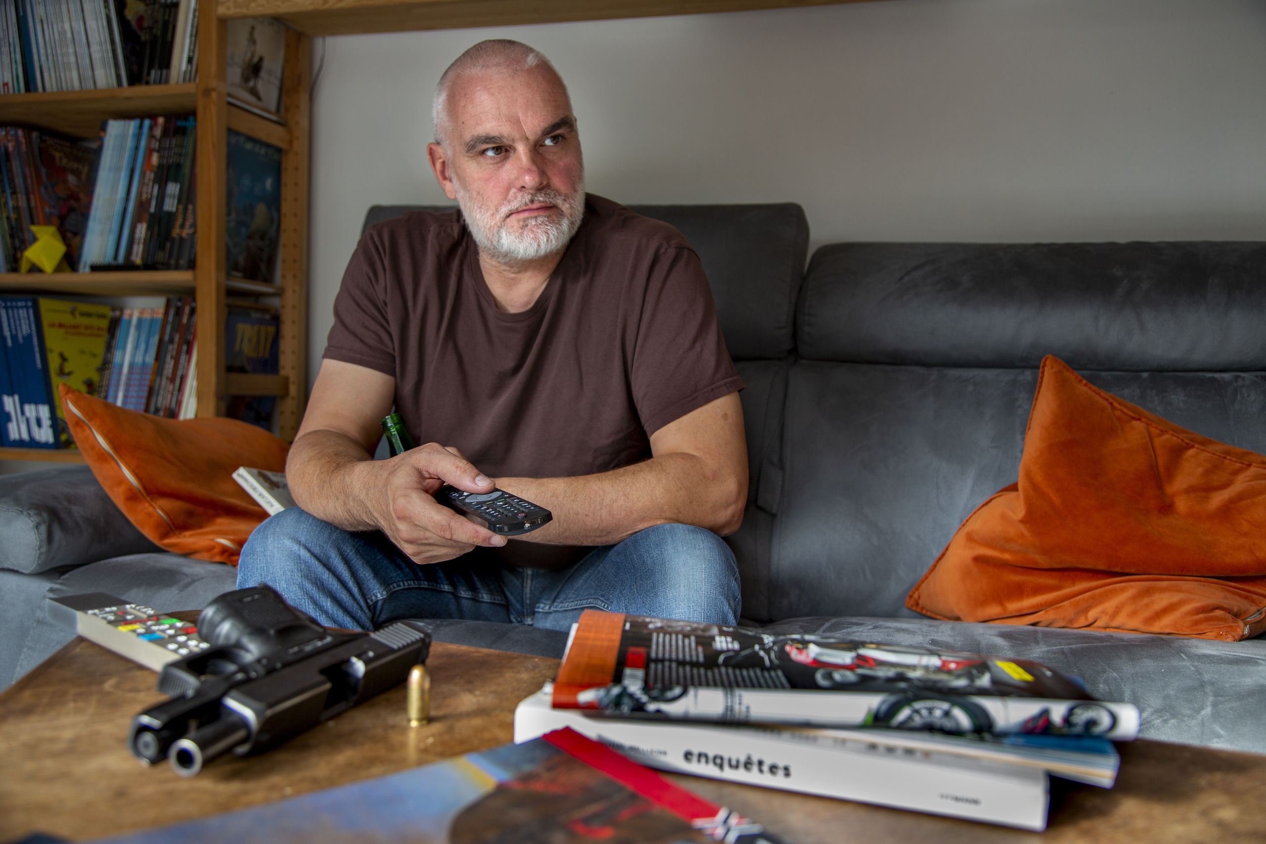 Un officier de police chez soi