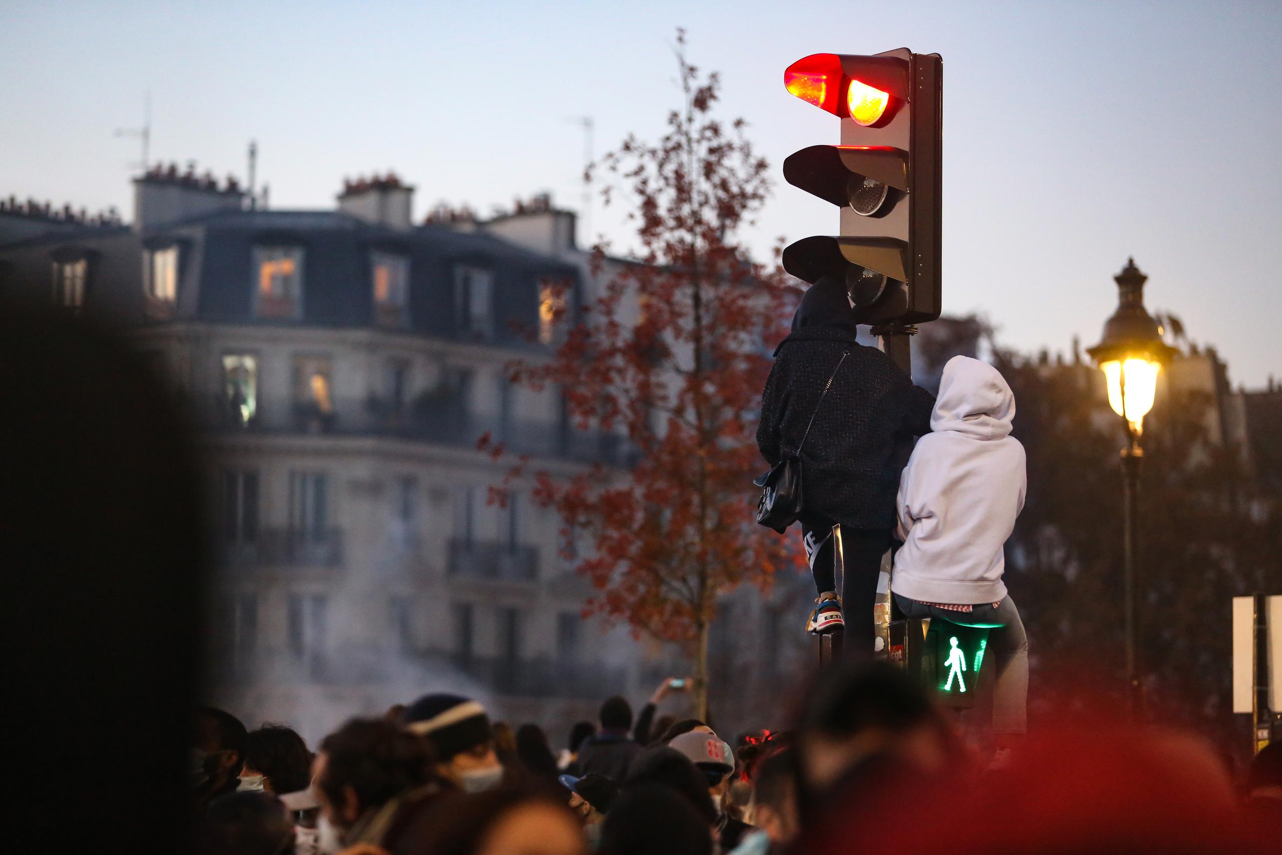 Manifestations contre la loi de la « sécurité globale ». Natalia Bogdanovska. Films et photographie corporate en France