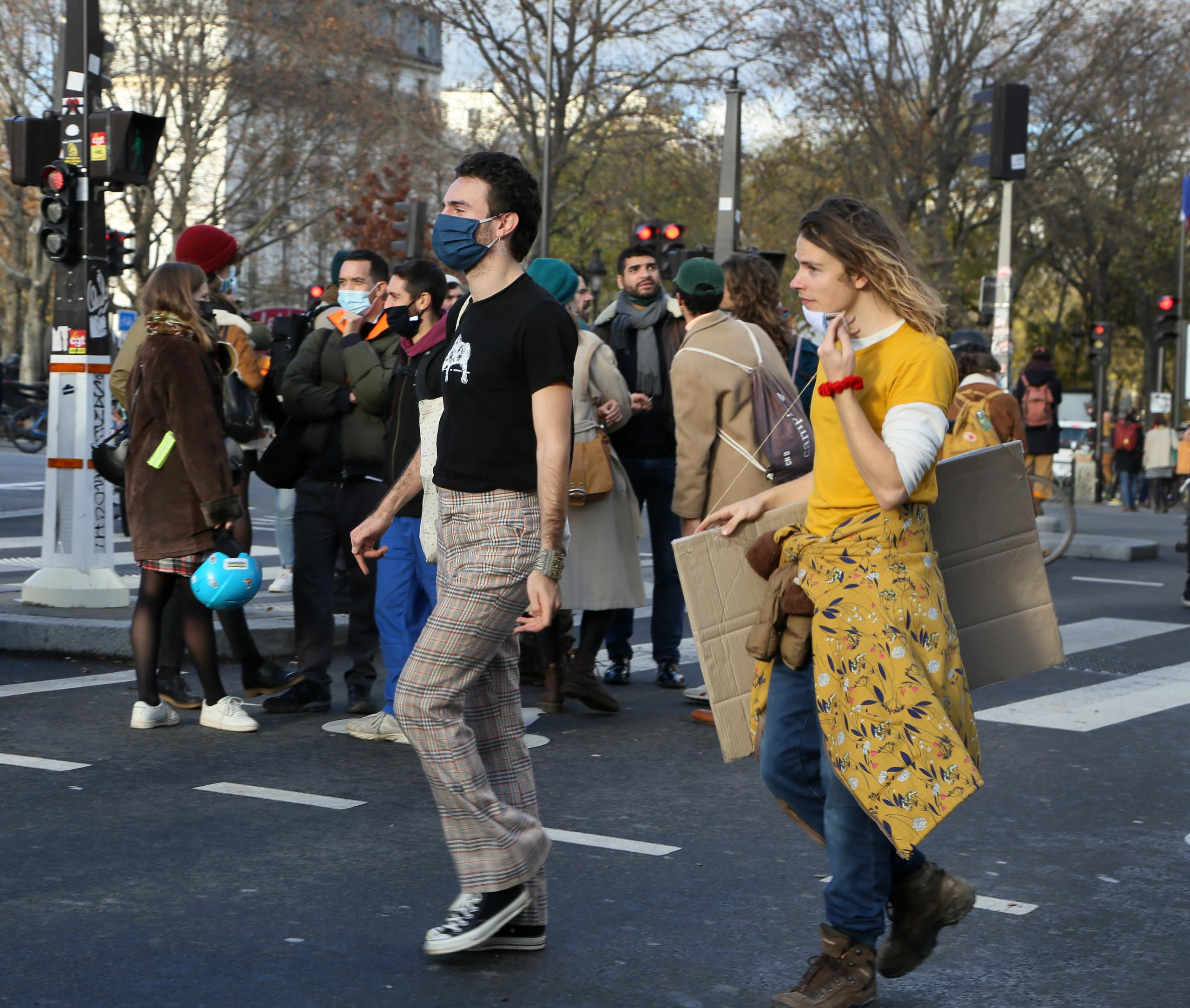 Manif 15 décembre. Natalia Bogdanovska. Films et photographie corporate en France