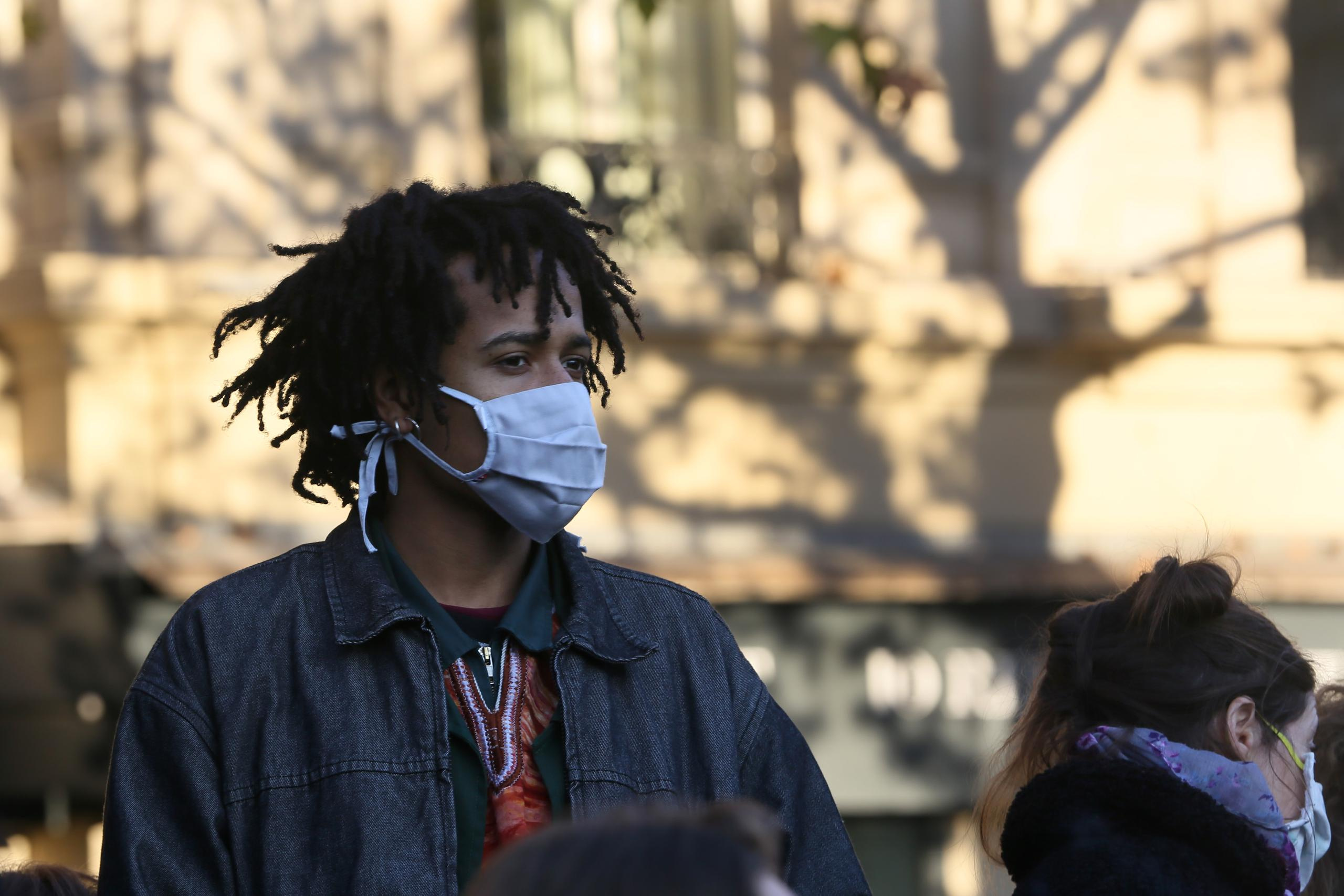 Manifestations contre la loi de la « sécurité globale ». Natalia Bogdanovska. Films et photographie corporate en France