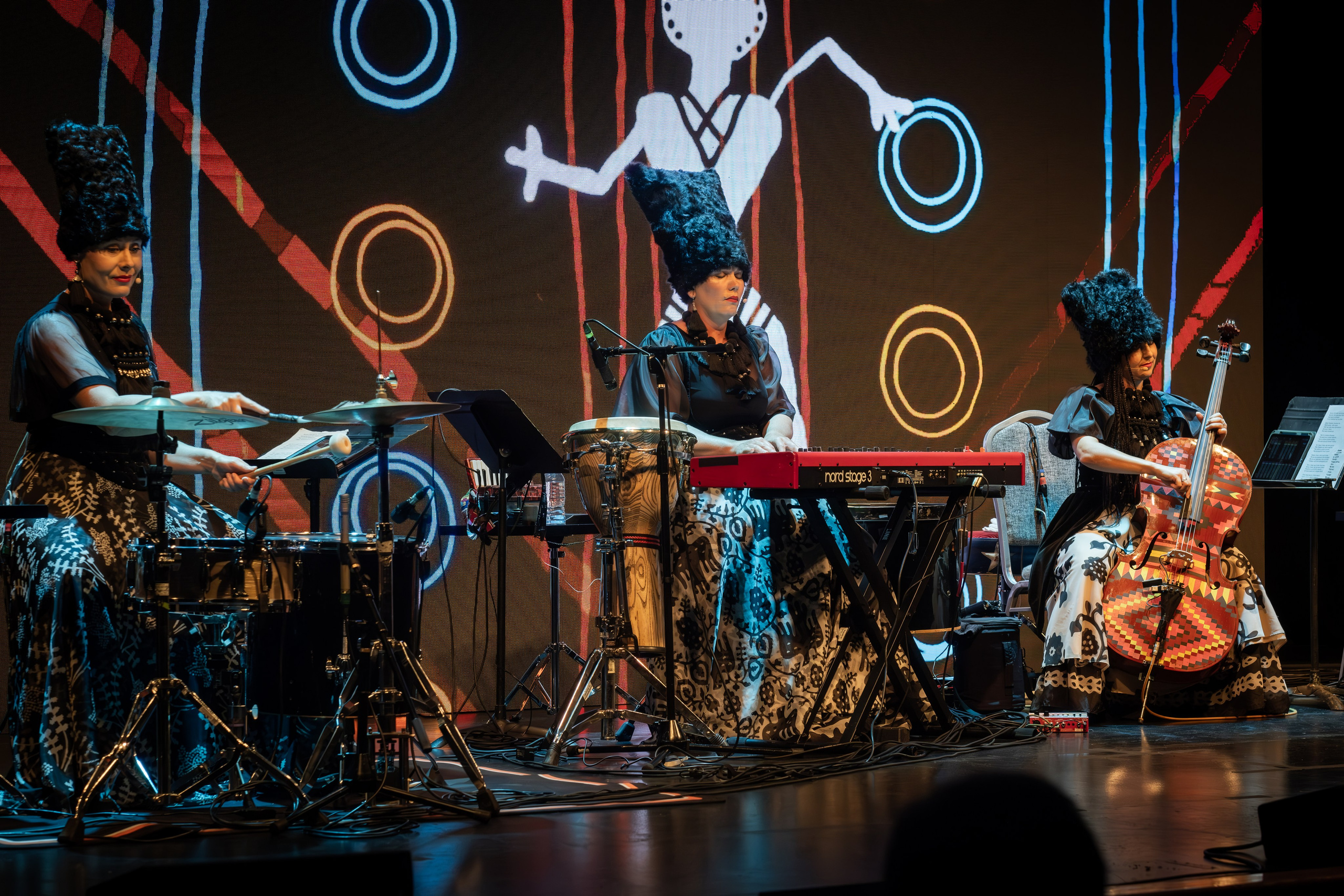 DAKHA BRAKHA. Reportage concert portrait photography in the San Francisco Bay Area
