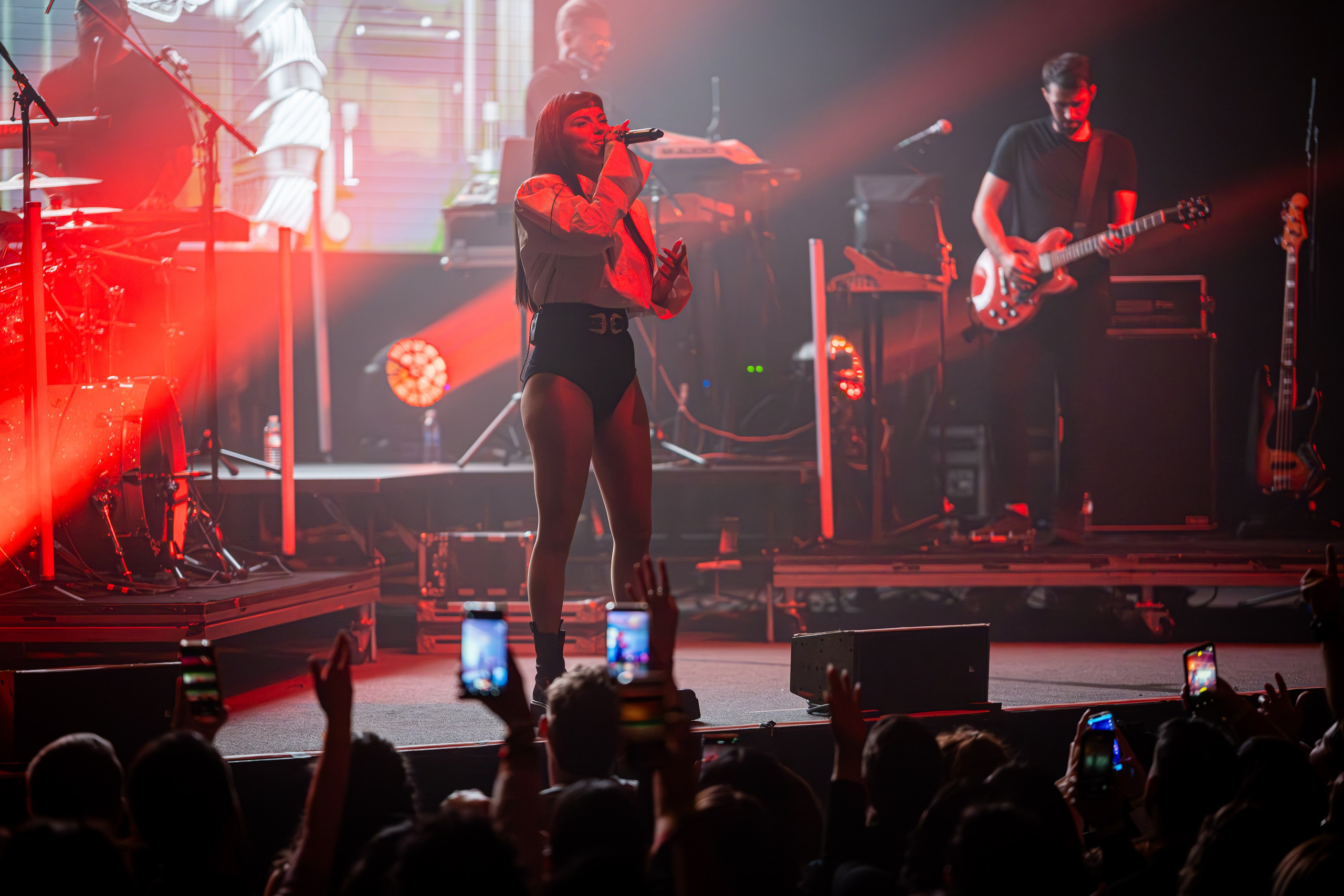 INNA / 2024. Reportage concert portrait photography in the San Francisco Bay Area