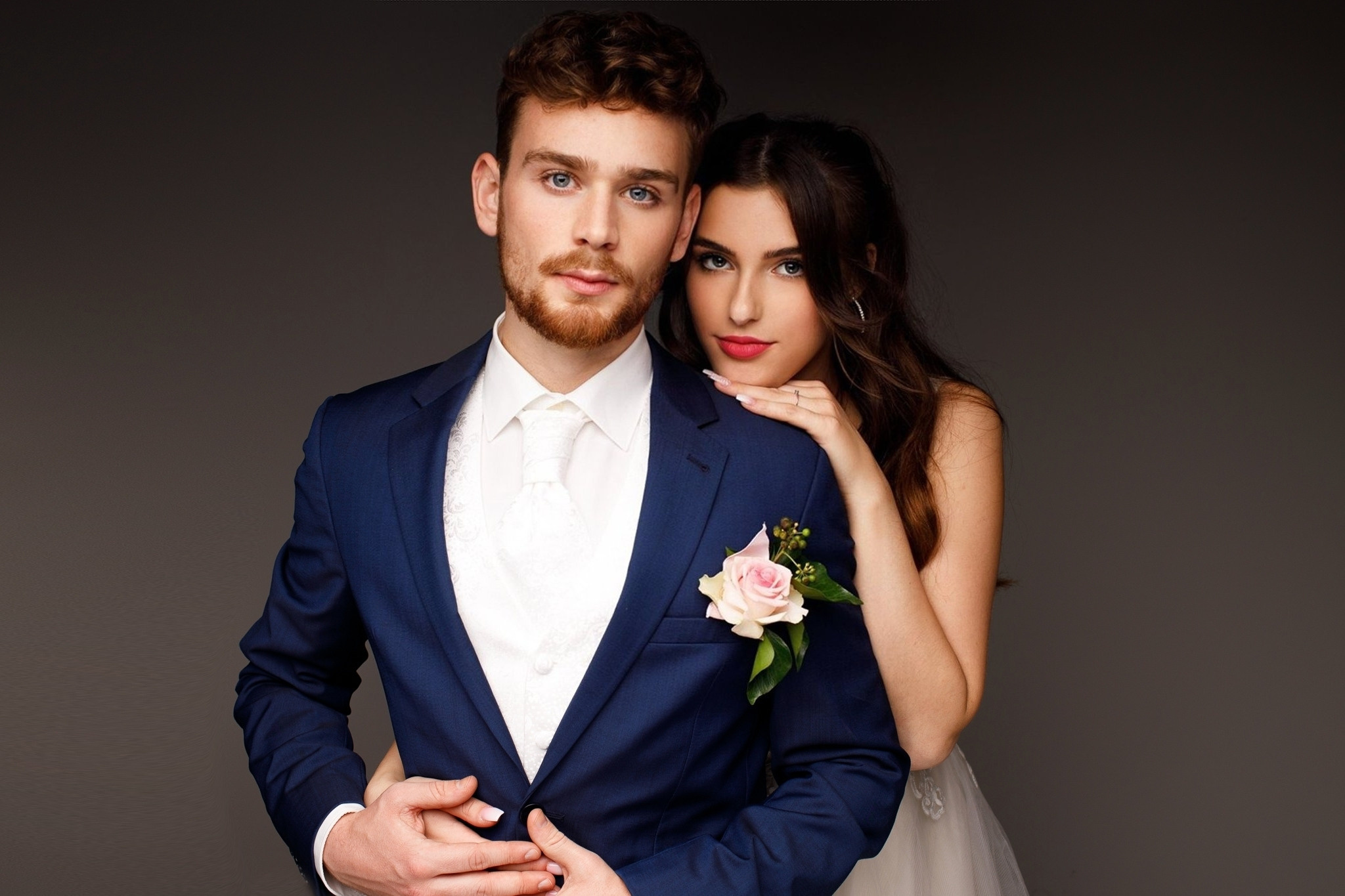 Alt- Brautpaar während der Trauung – professionelle Hochzeitsfotografie in Deutschland