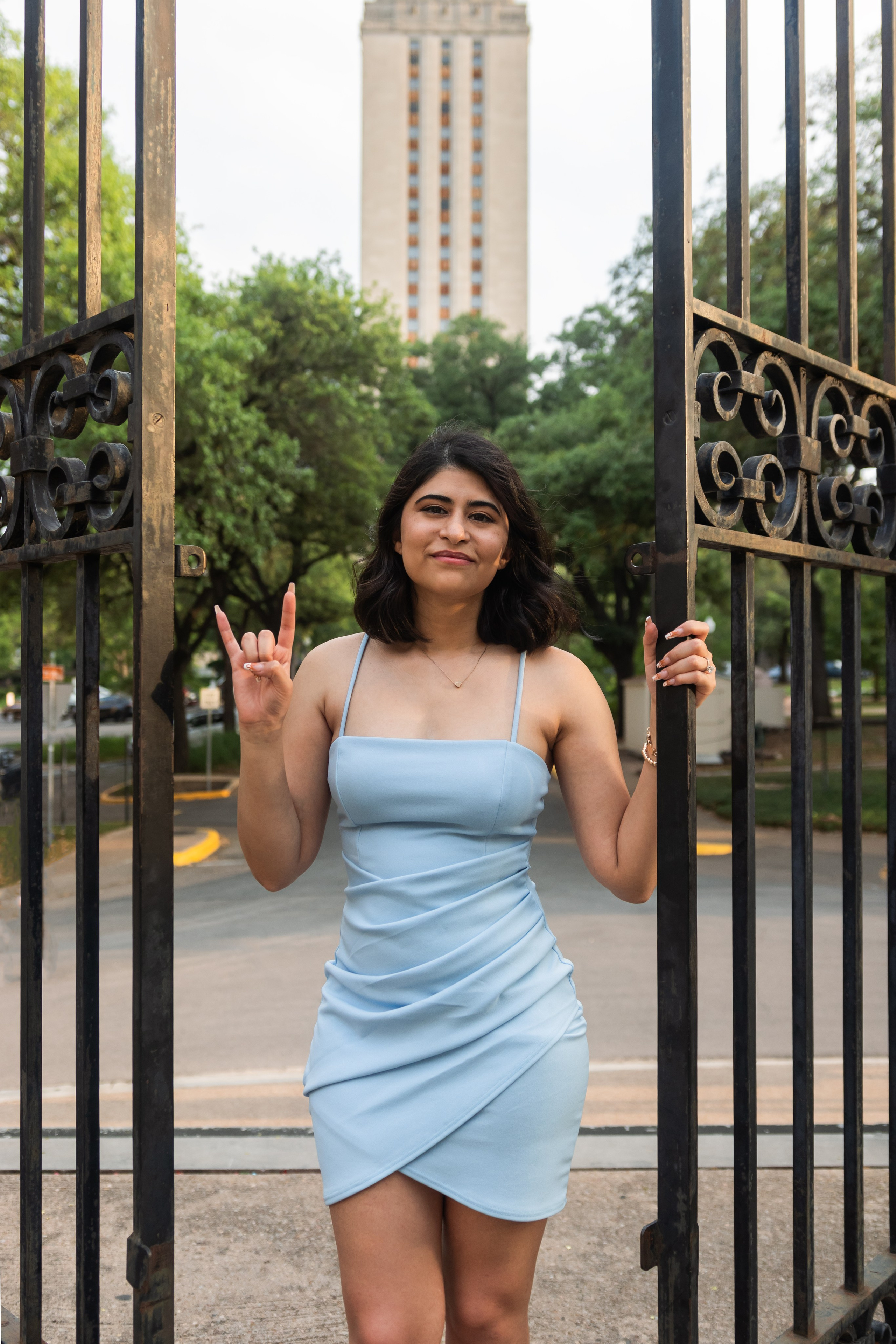 Maria’s graduation photoshoot at the University of Texas Austin