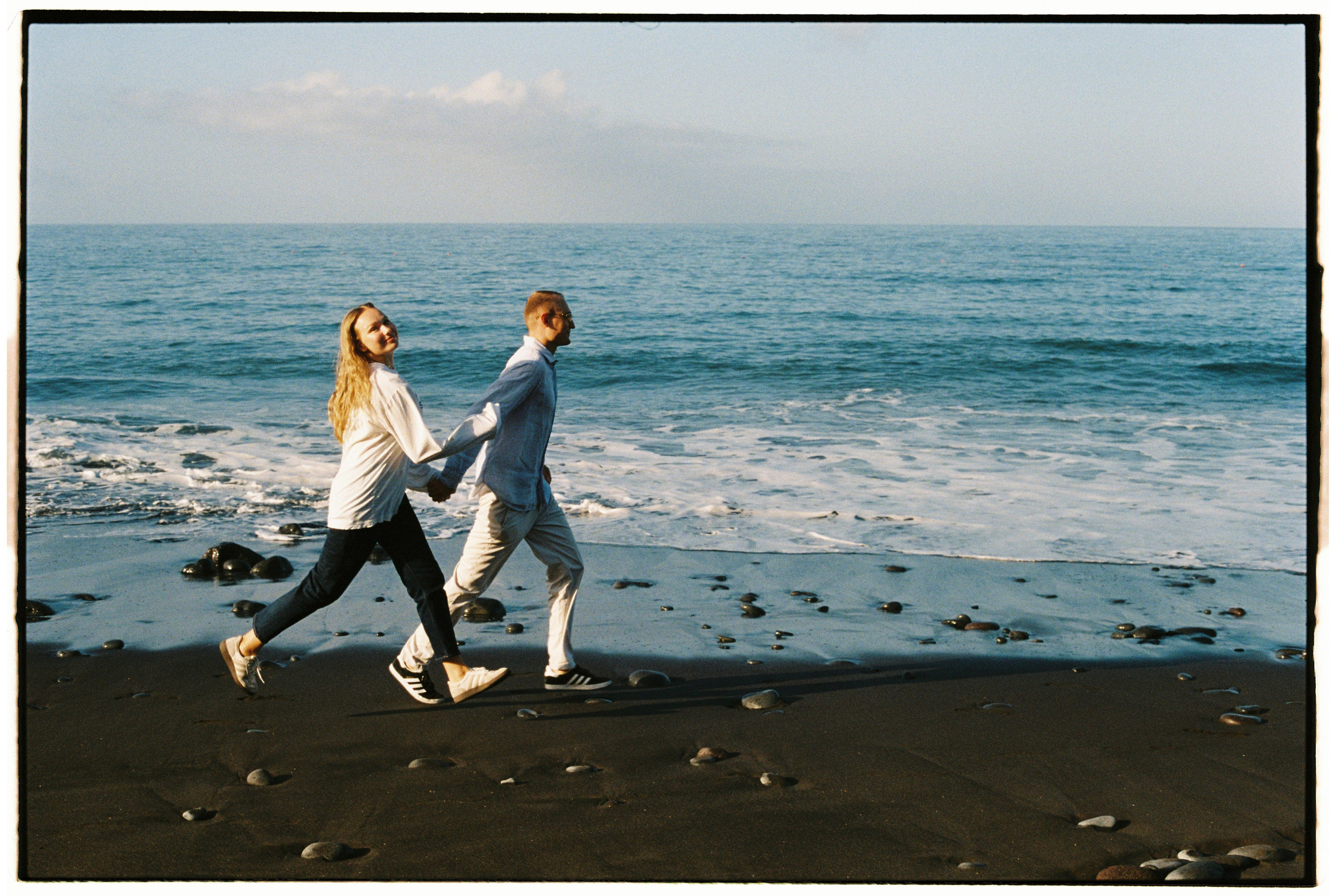 Maria and Nazar / FUJIFILM 400. Portrait photographer in Madeira — Marina Shtukina