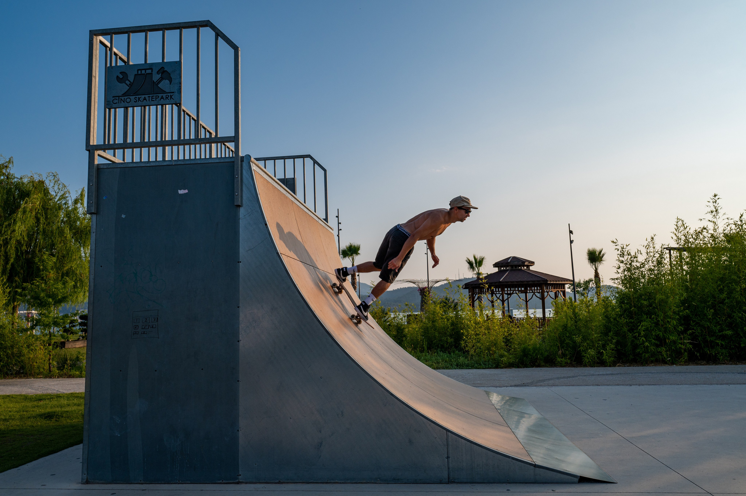Alex — skate park at Fethi Bey. Photographer Yulia Lushnikova, Based in Valencia