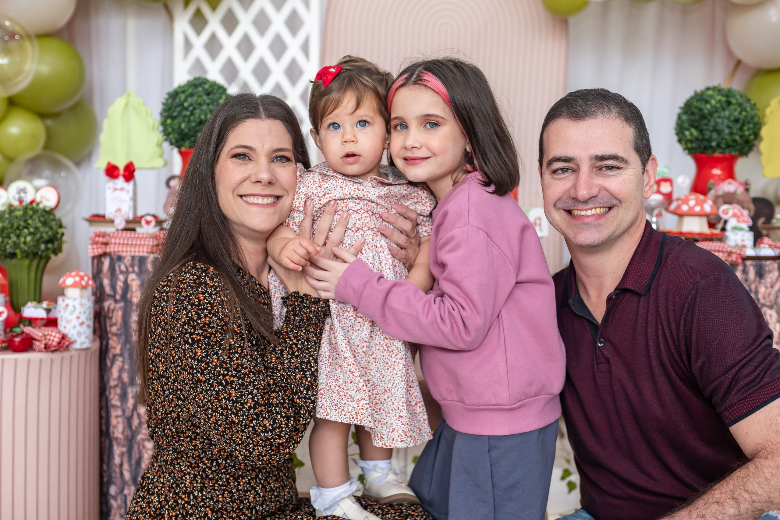 Helena - 1 ano | Buffet Candy Kids. Missaka Fotografia