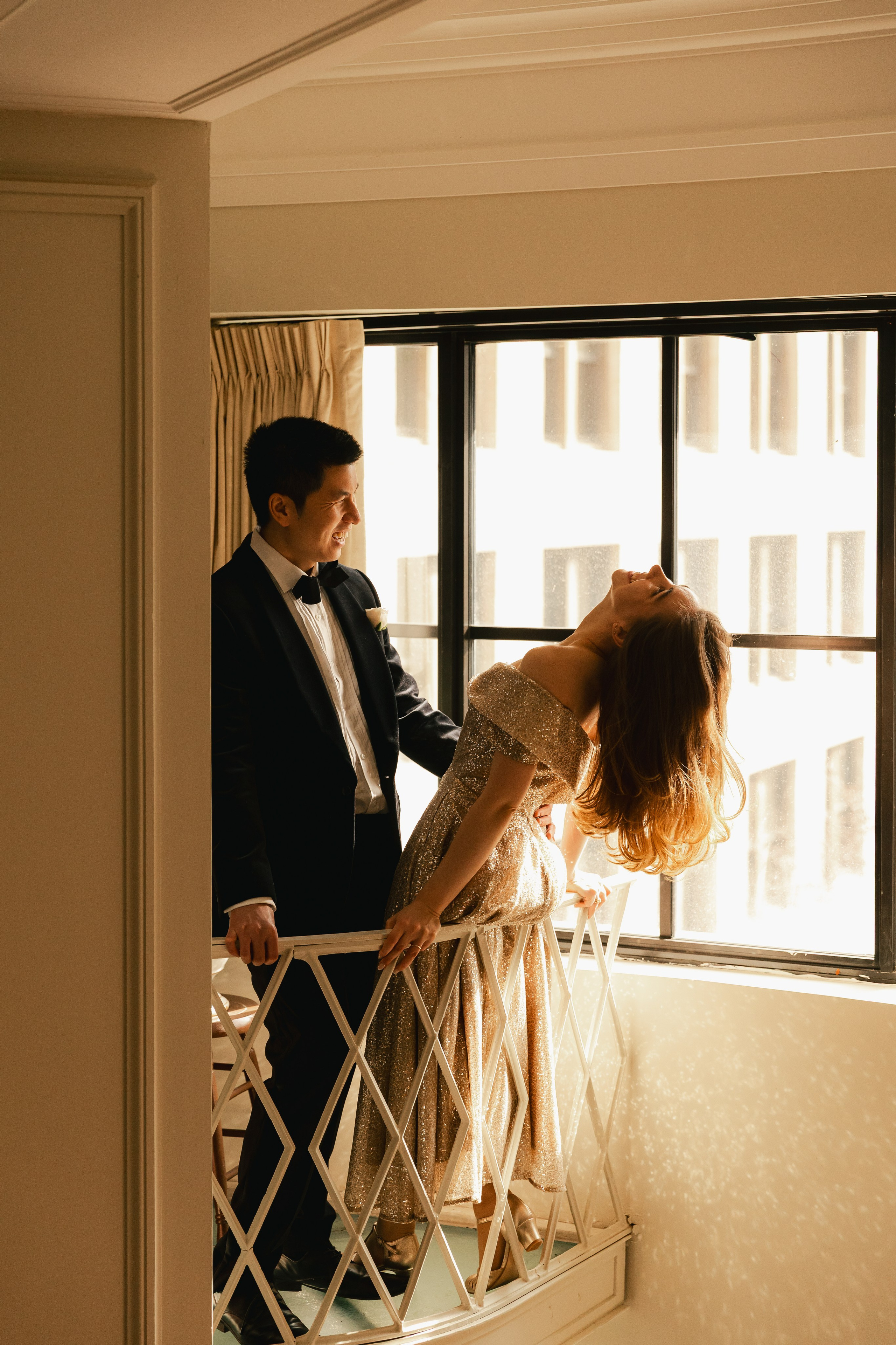 Engagement Session In Boston Athenaeum