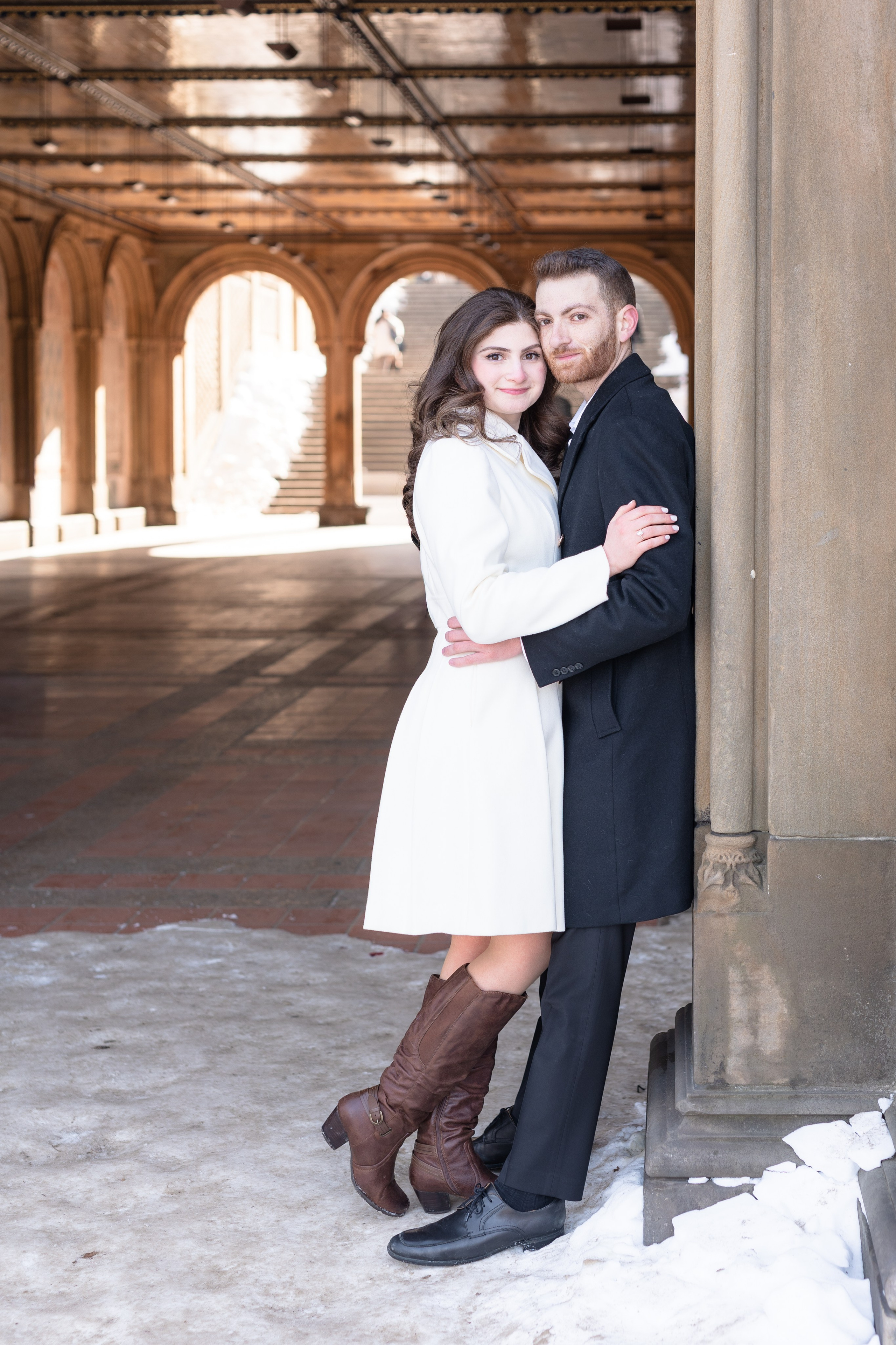 Winter Love in Central Park. Family, lifestyle, and commercial photography in New York and New Jersey