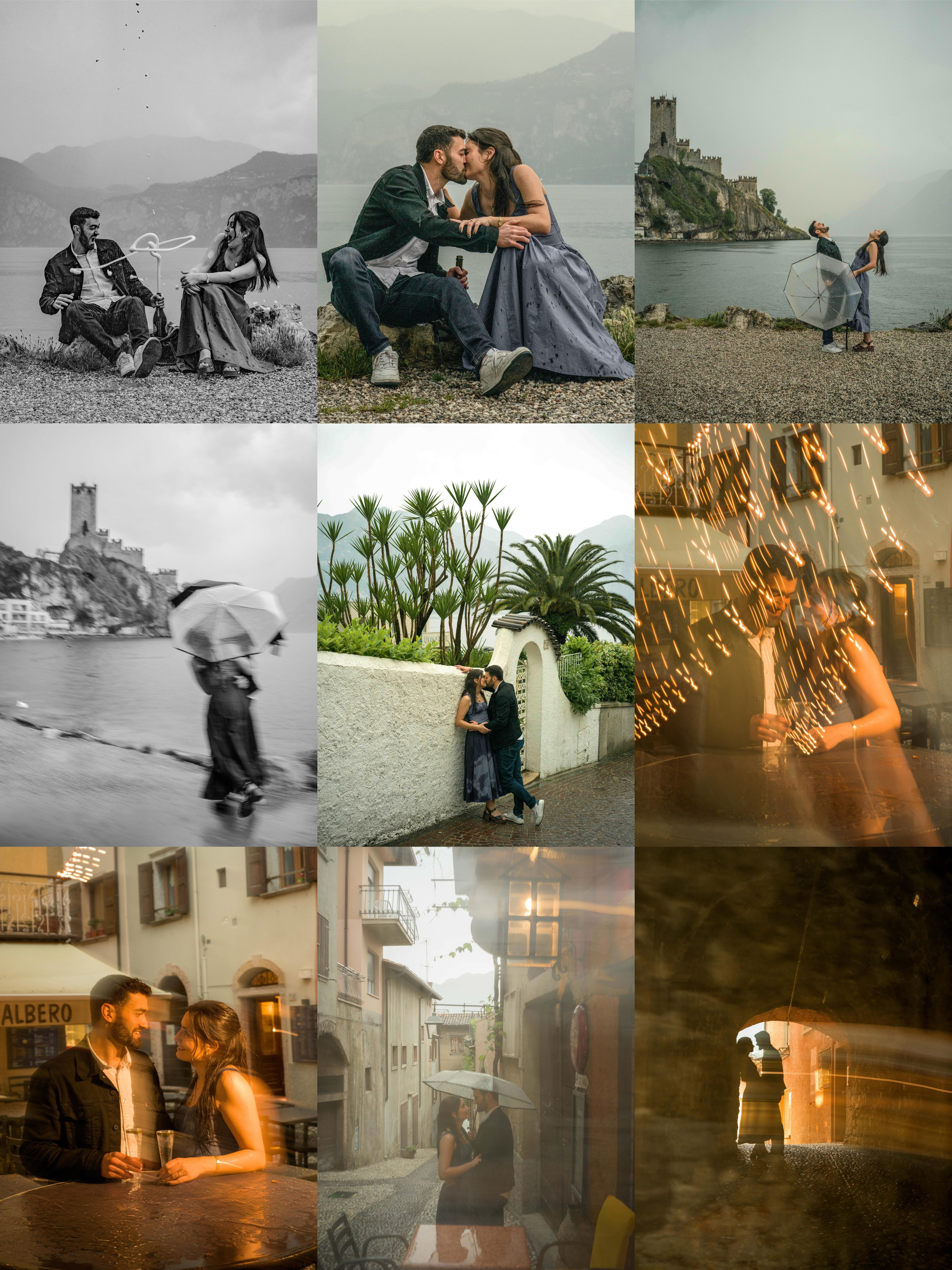 Proposal, Lake Garda, Malcesine
