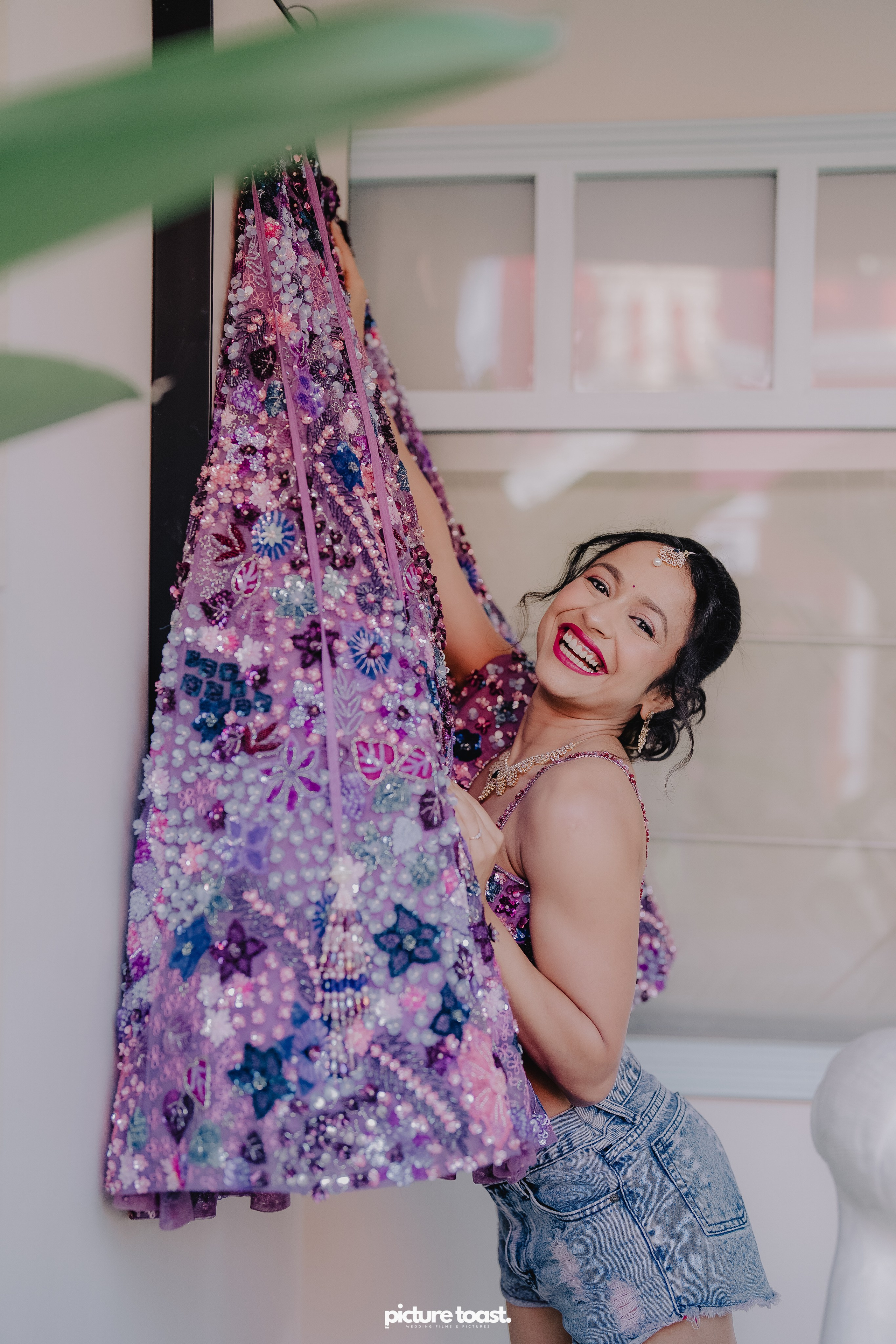 Varamala Ft. Barbie & Aneesh. Fine art Wedding Photographers in India & Canada