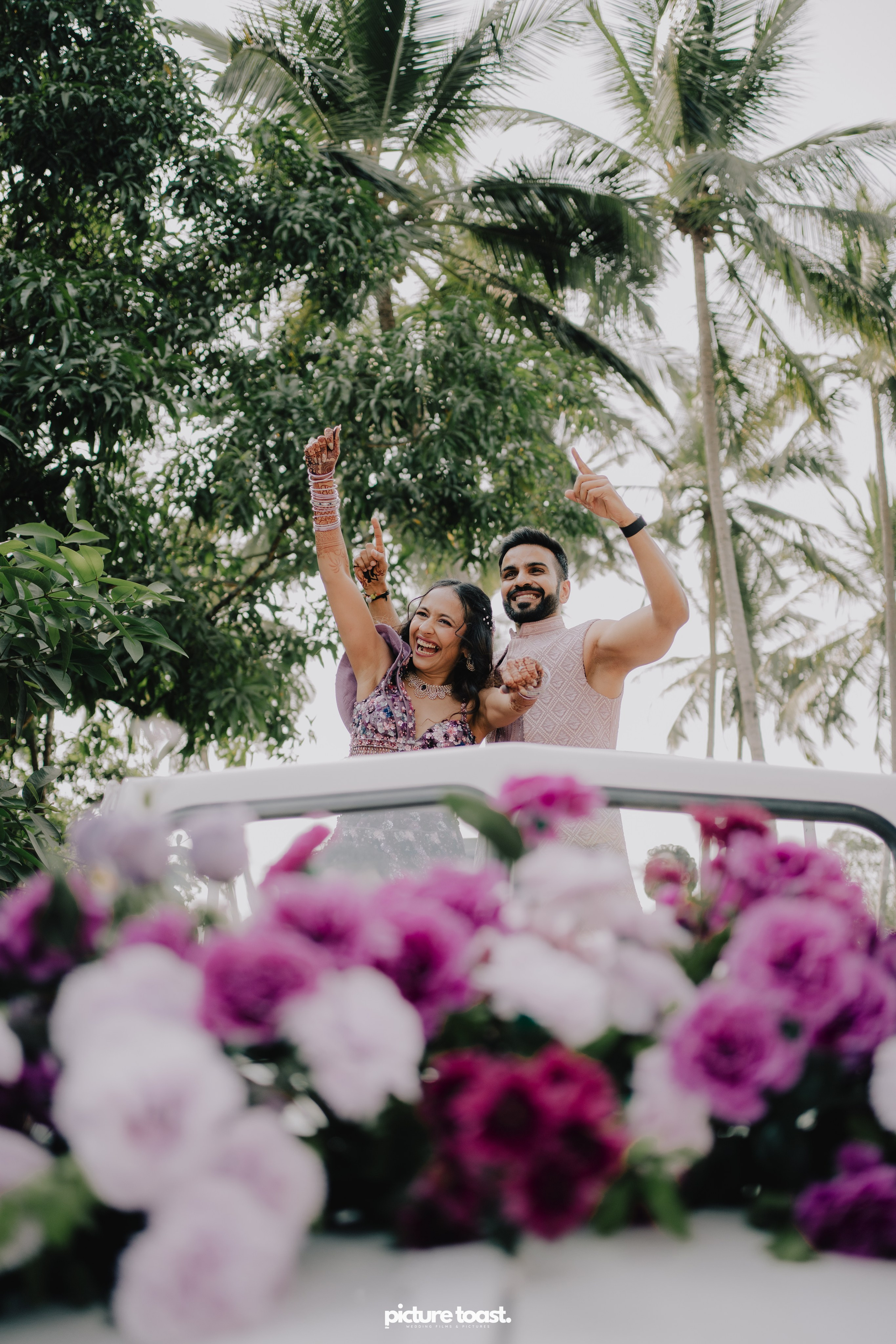 Varamala Ft. Barbie & Aneesh. Fine art Wedding Photographers in India & Canada