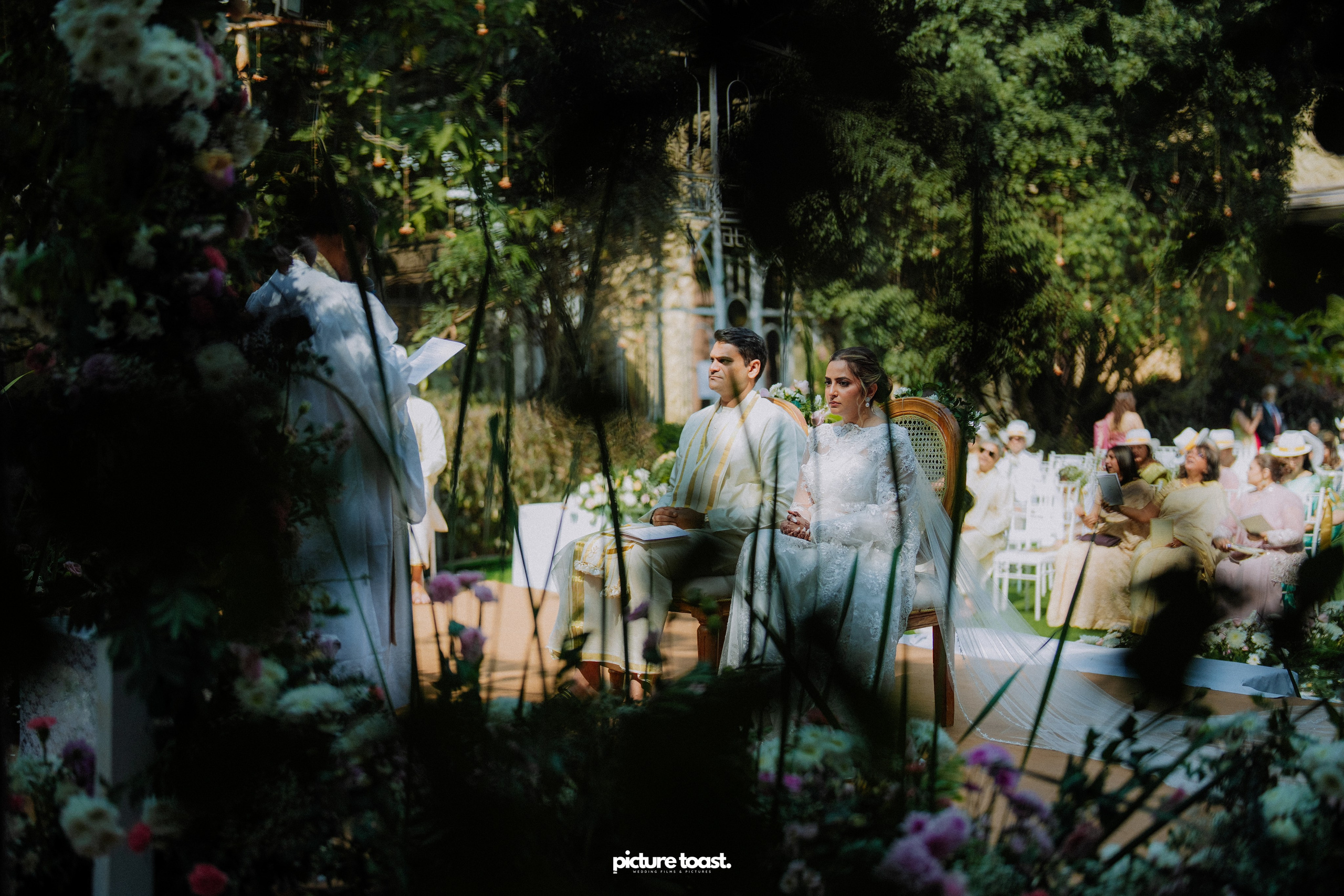 Blessing of Rajiv & Aashna. Fine art Wedding Photographers in India & Canada