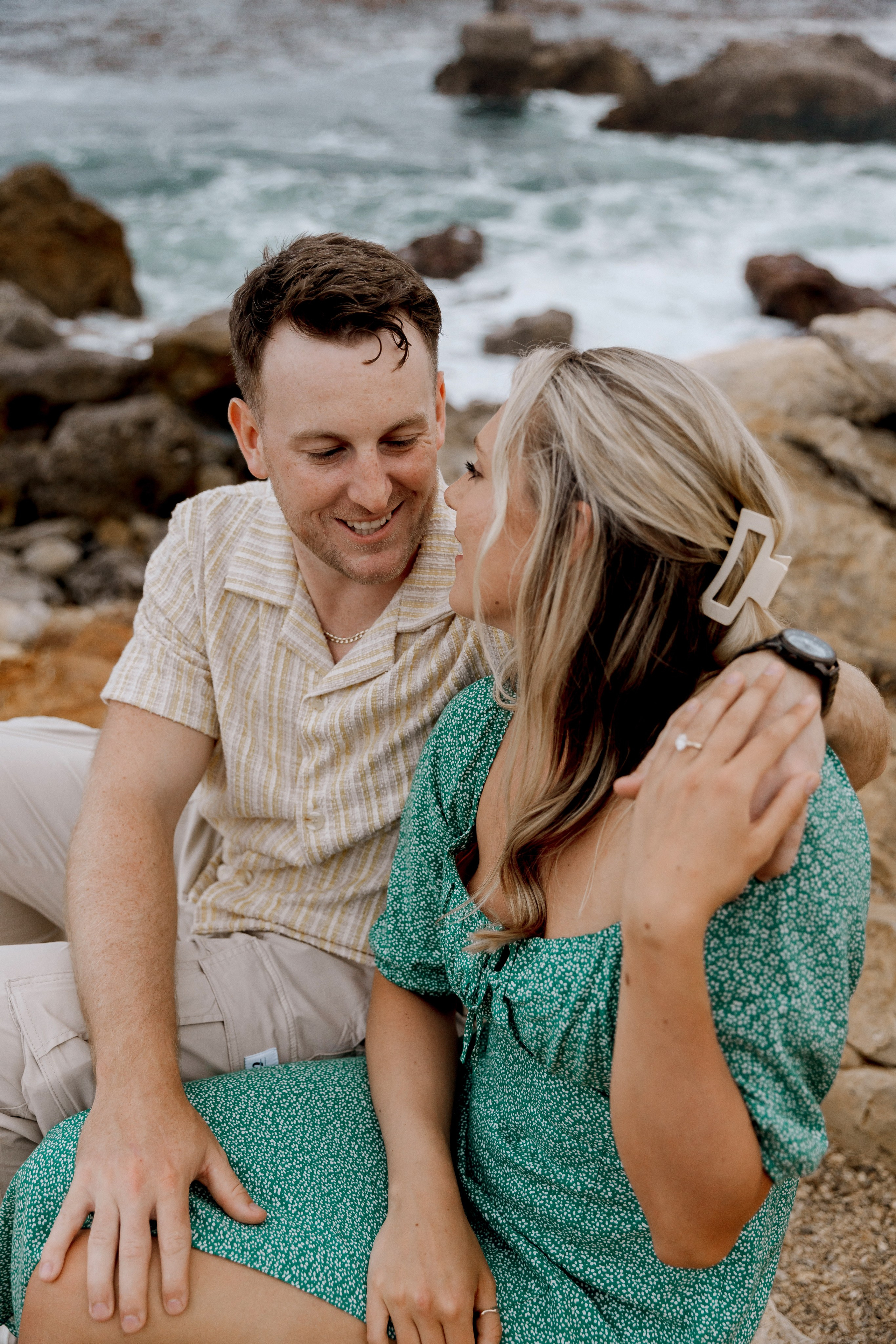 Proposal Photography at Terranea Resort, Los Angeles | Taya Frank. Southern California Family and Couple Photographer