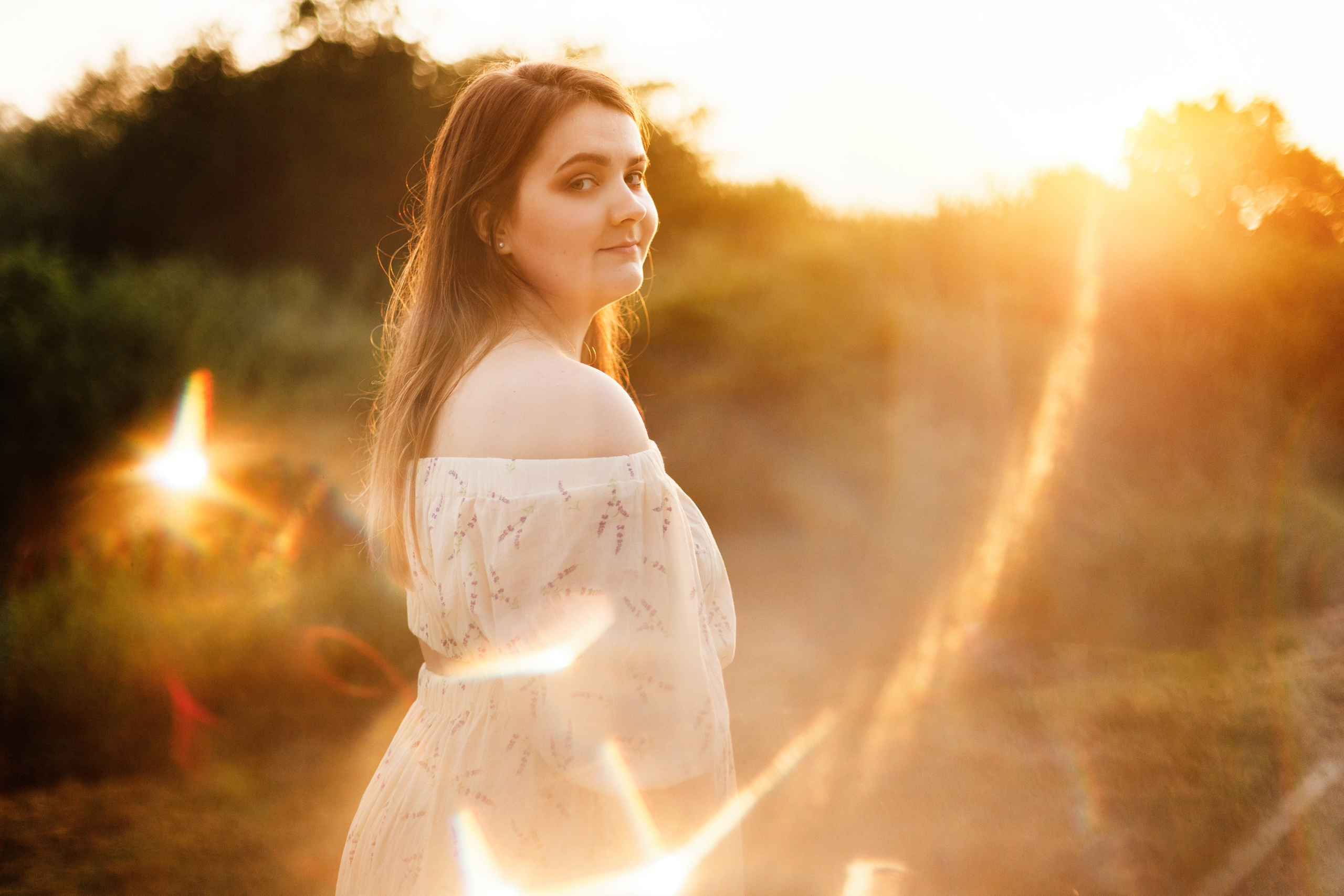 Katya in the field. Kaja | fotograf psów we Wrocławiu