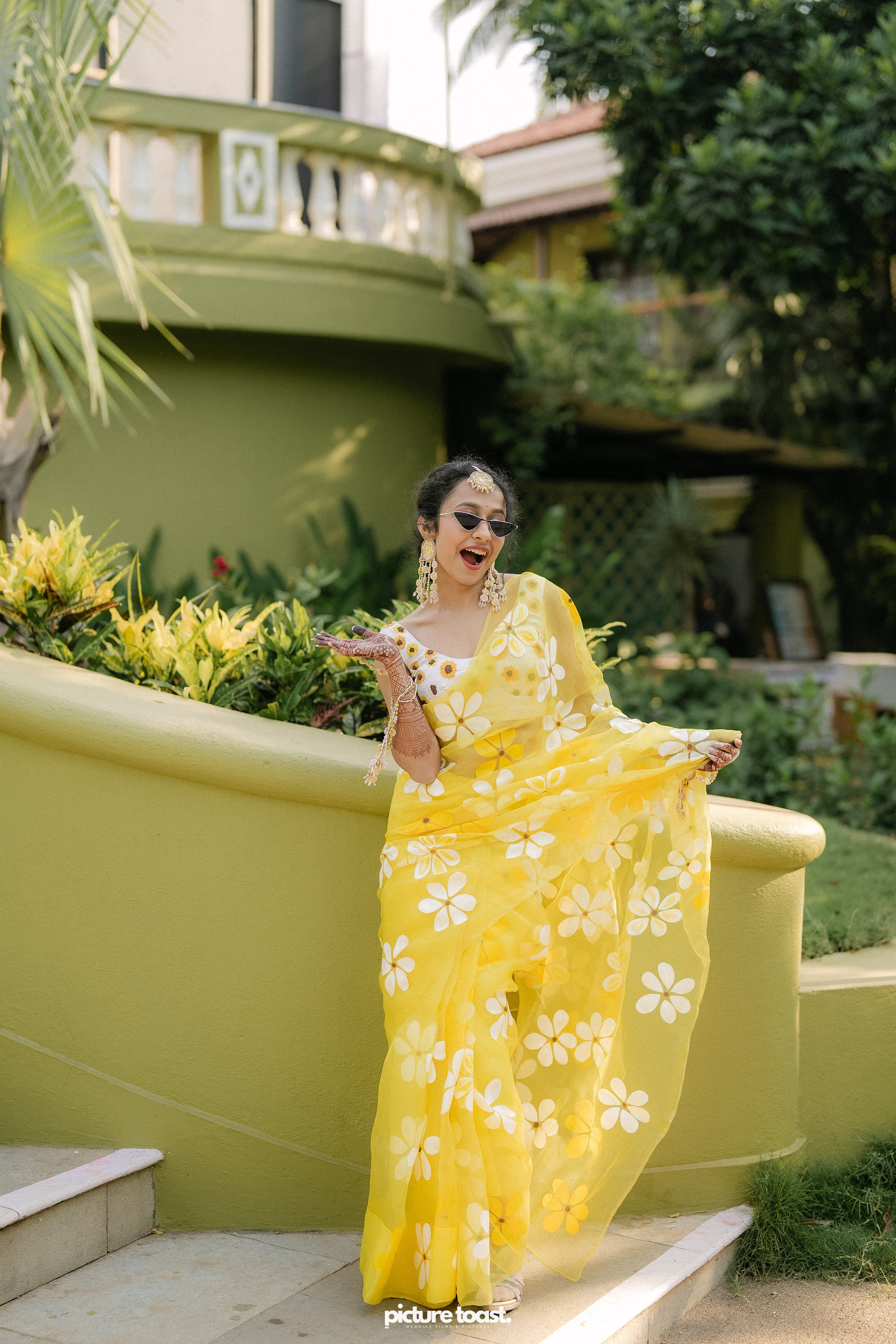 Haldi Hues Ft. Baebie & Goyal. Fine art Wedding Photographers in India & Canada