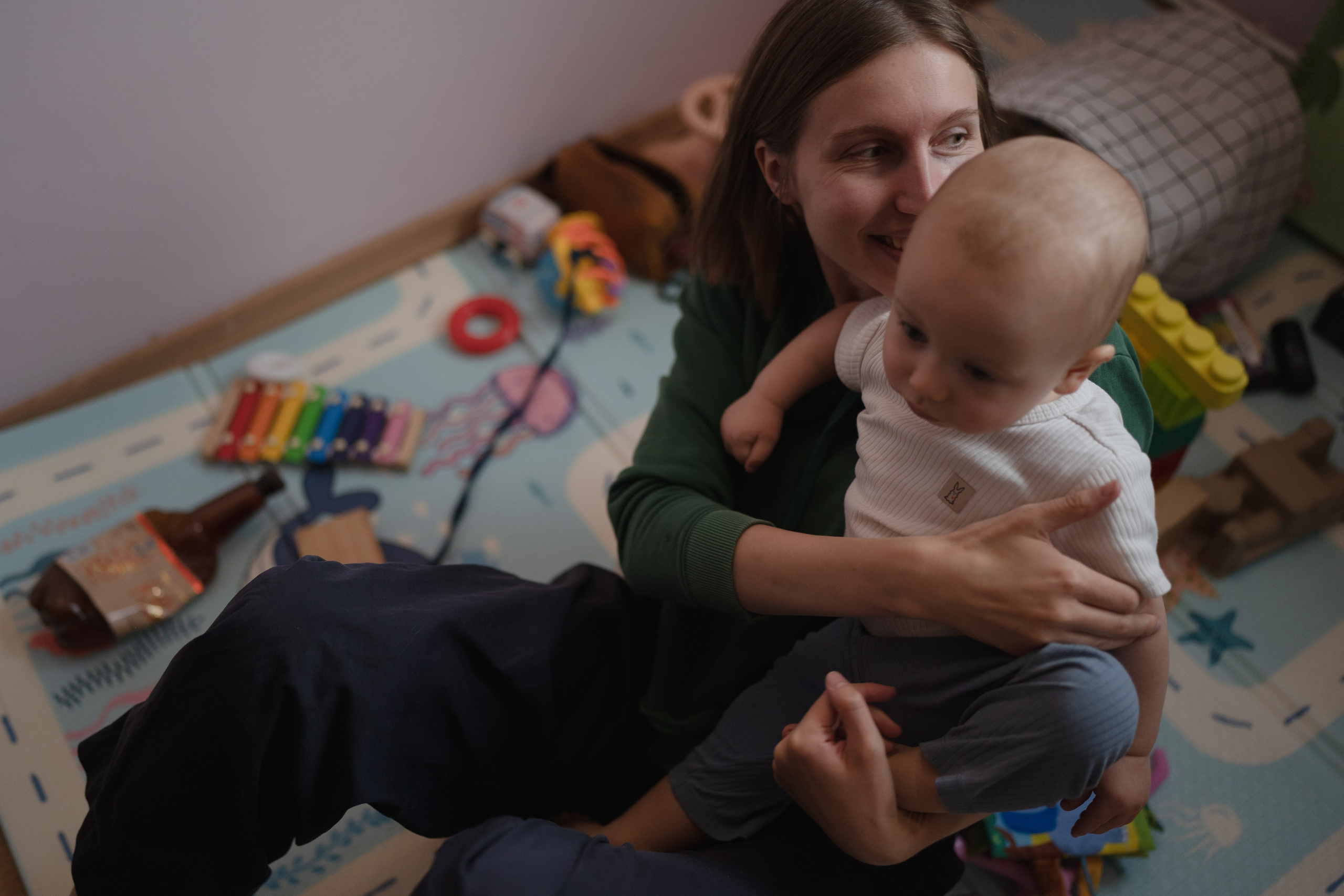 Alena, Vlad and their son Lev. Main