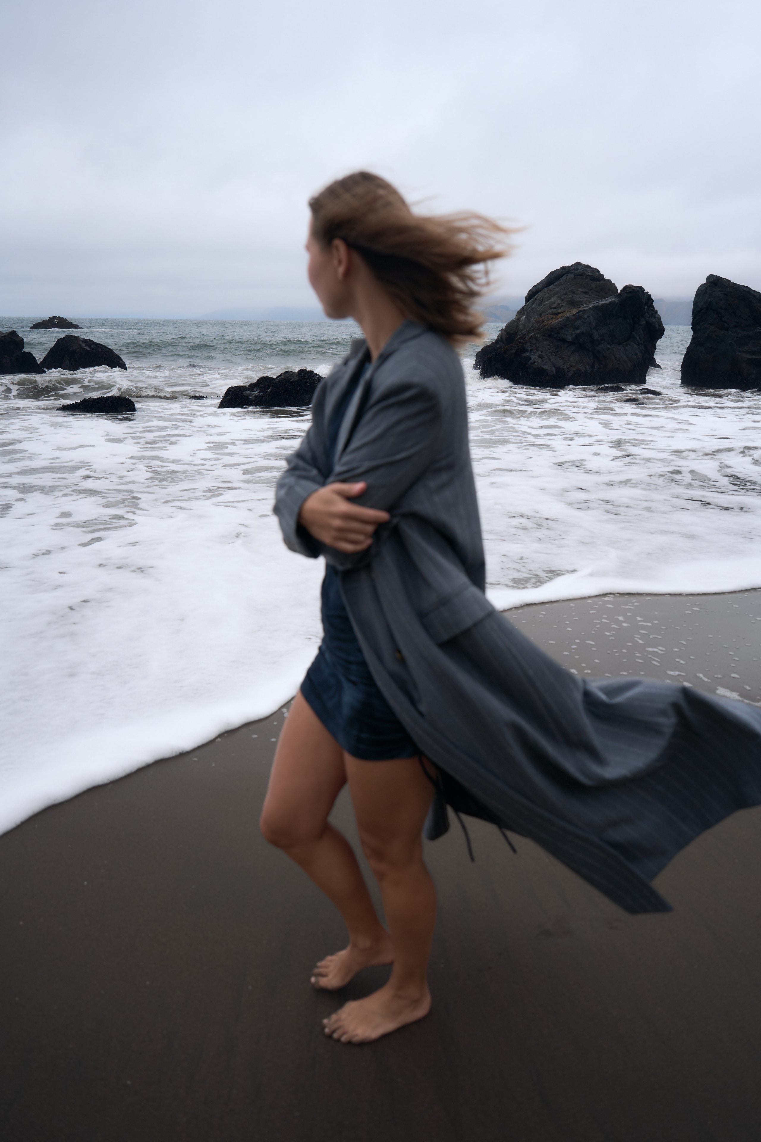 Mila Markina. Ocean campaign. Brand photography, Personal, Family Marina Zorina