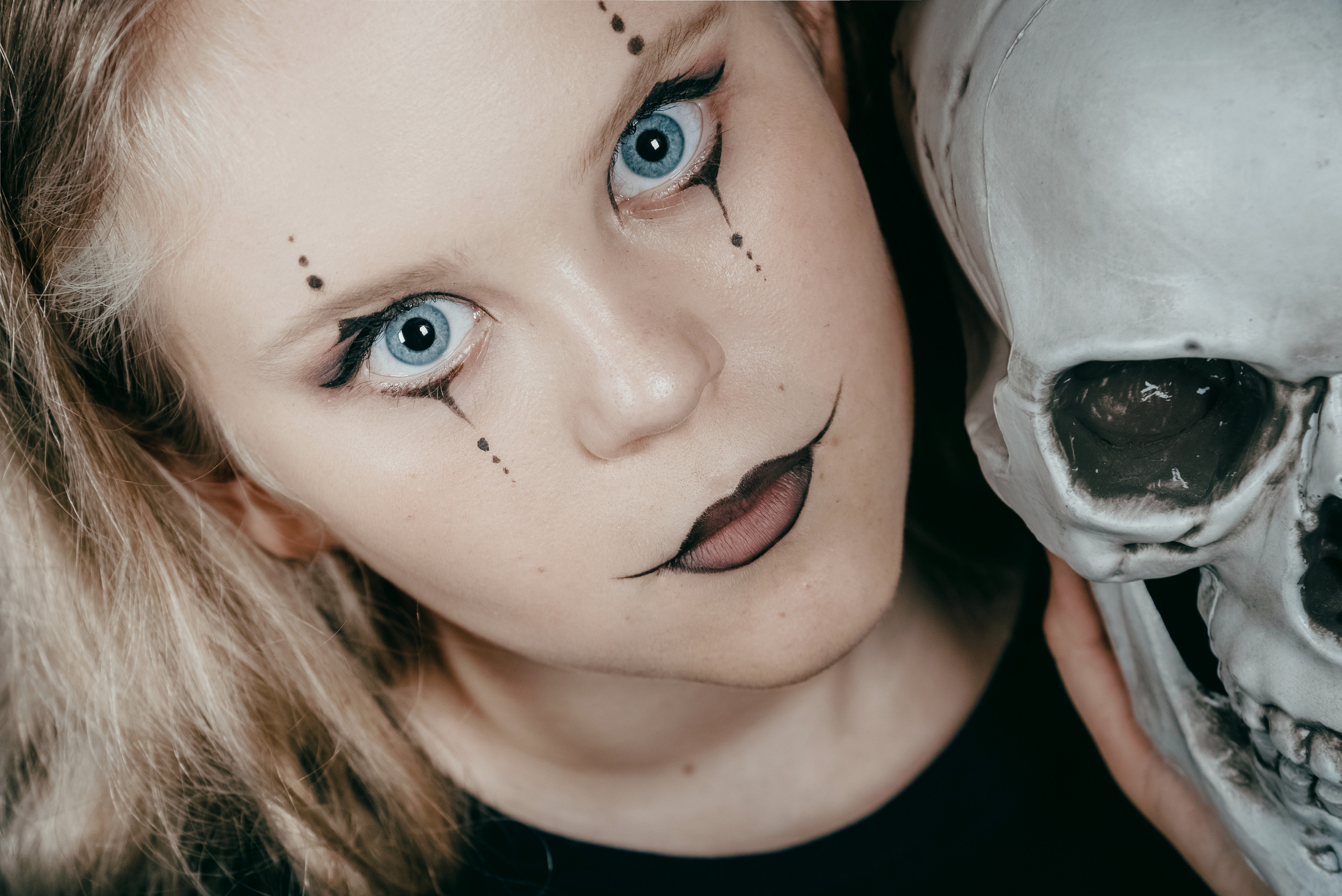 Halloween themed studio photo shoot 