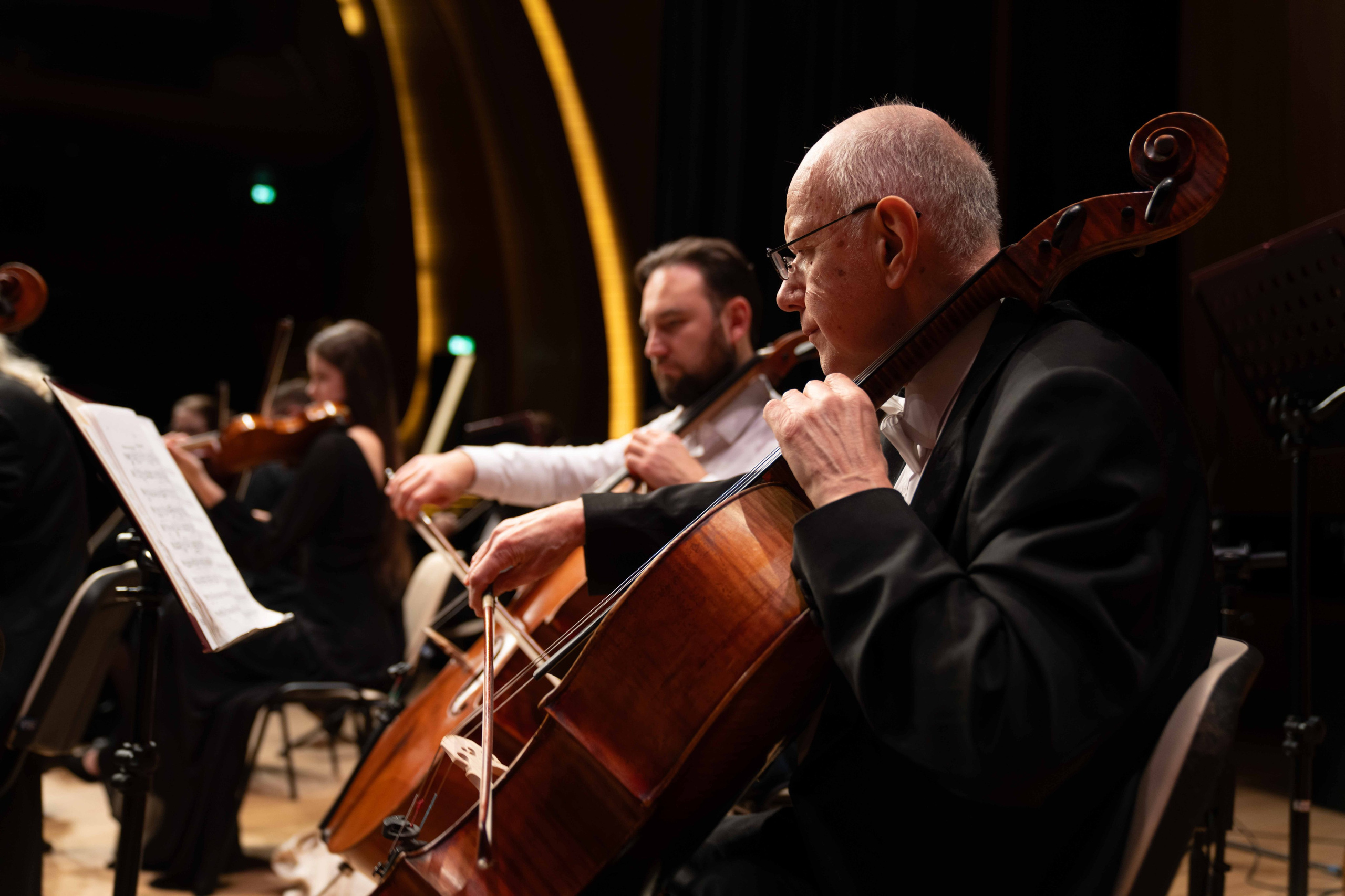 The Tchaikovsky Academic Grand Symphony Orchestra in Baku. Wedding&Event photographer Ismail Rzayev in Baku