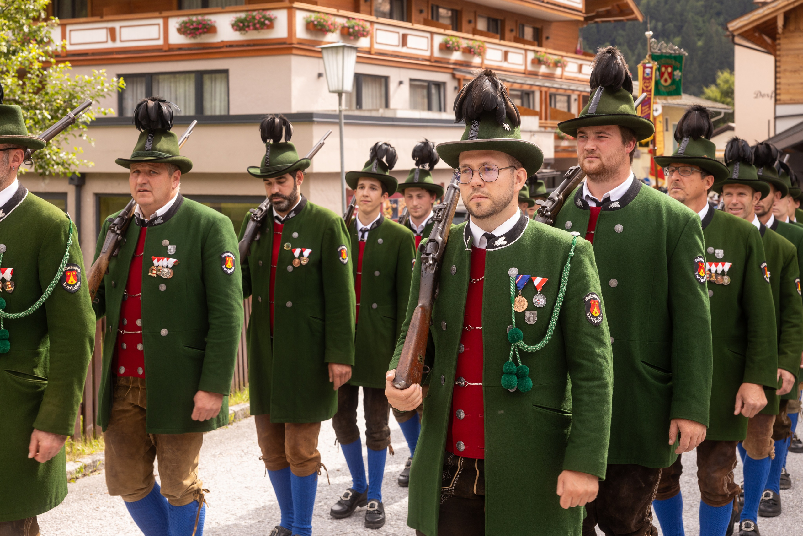 SCHÜTZENKOMPANIE, Dorfgastein, 12.07.2025. Guzel Kolobova| Fotografin| Salzburg