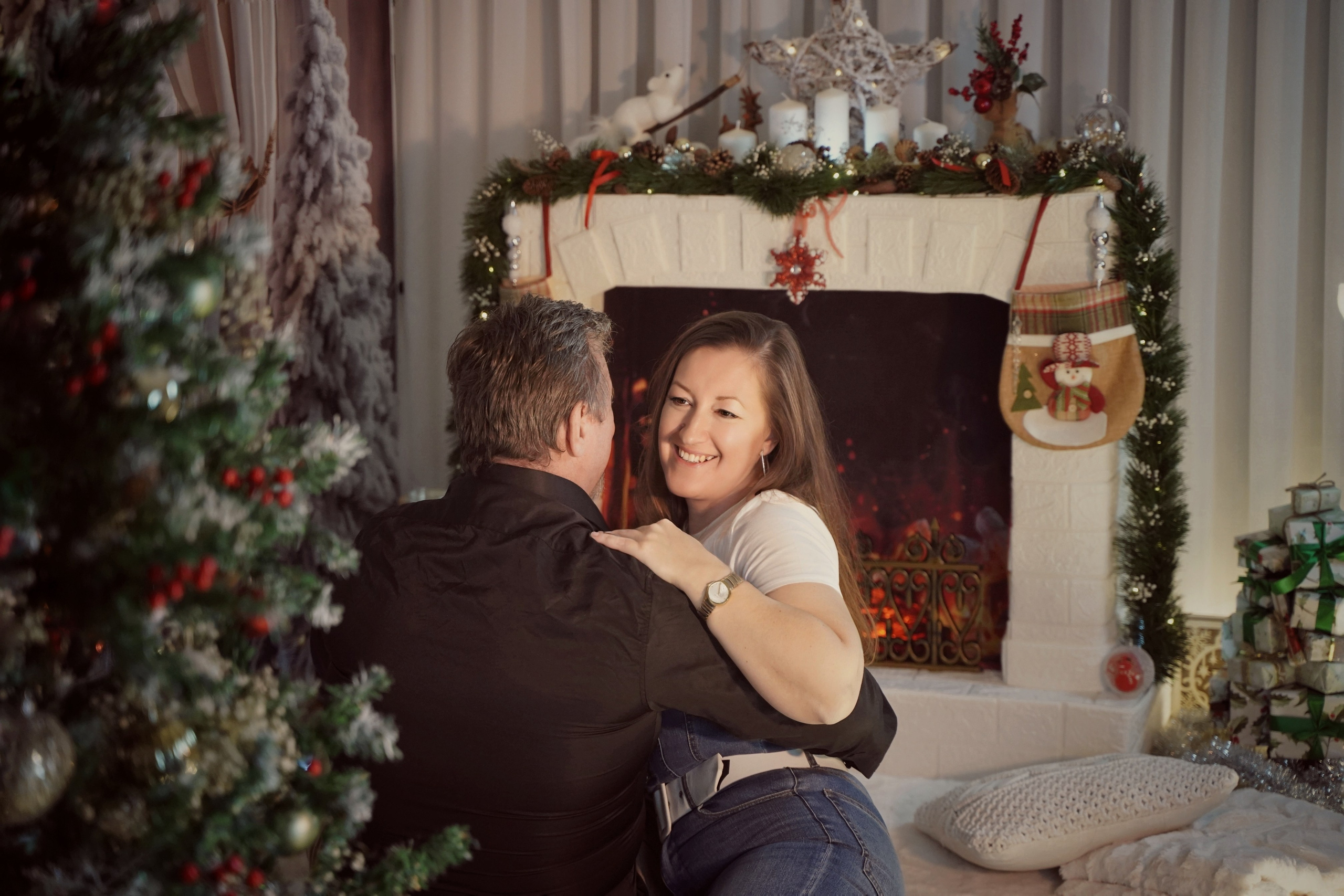 Семейный вечер в Новый год. Фотограф. Визуал. Хайфа. Талья Цветкова