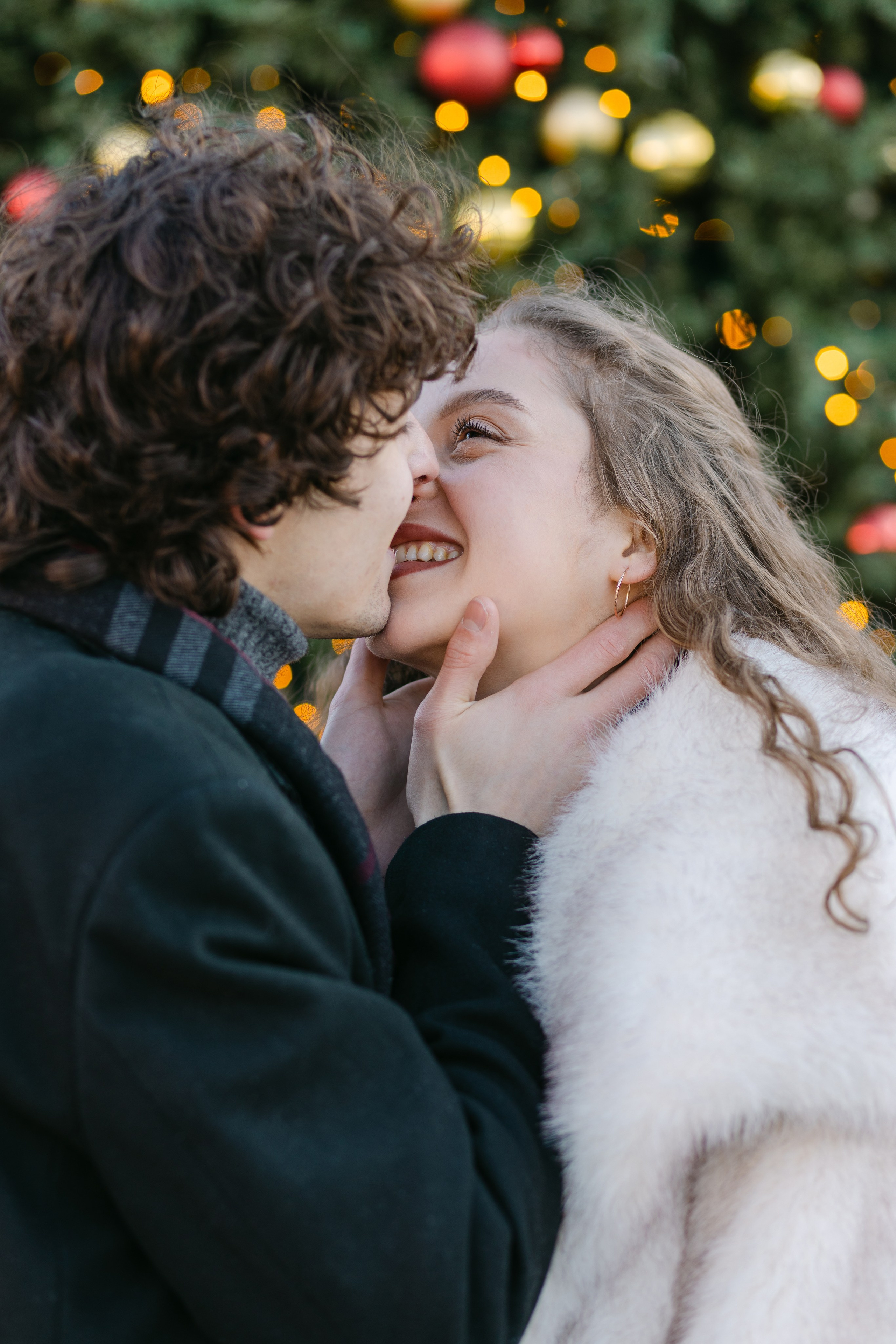 Christmas magic together. Home