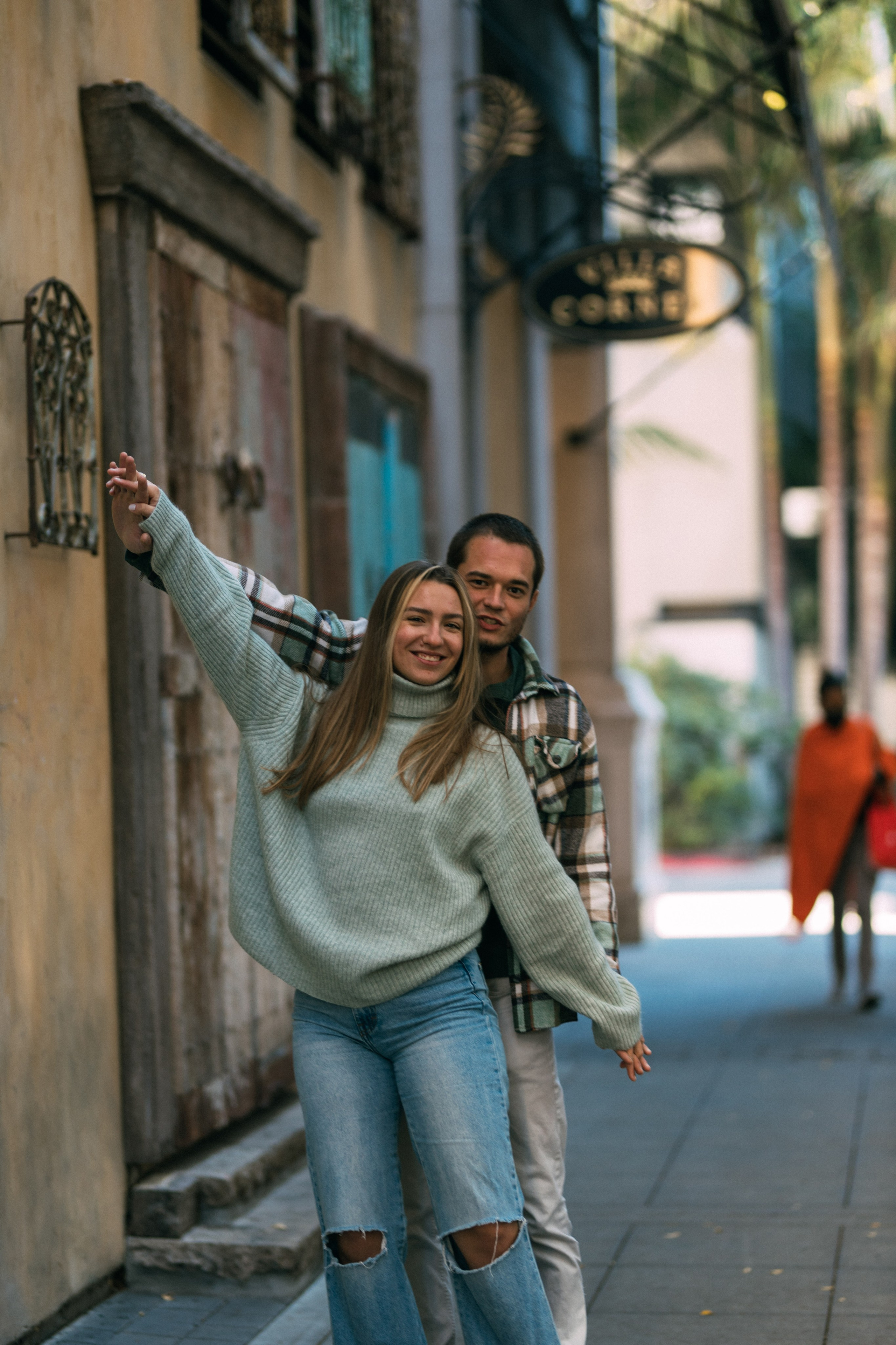 Christmas Santana Row. Maternity, newborn photographer in the Bay Area|Iryna Rakivnenko