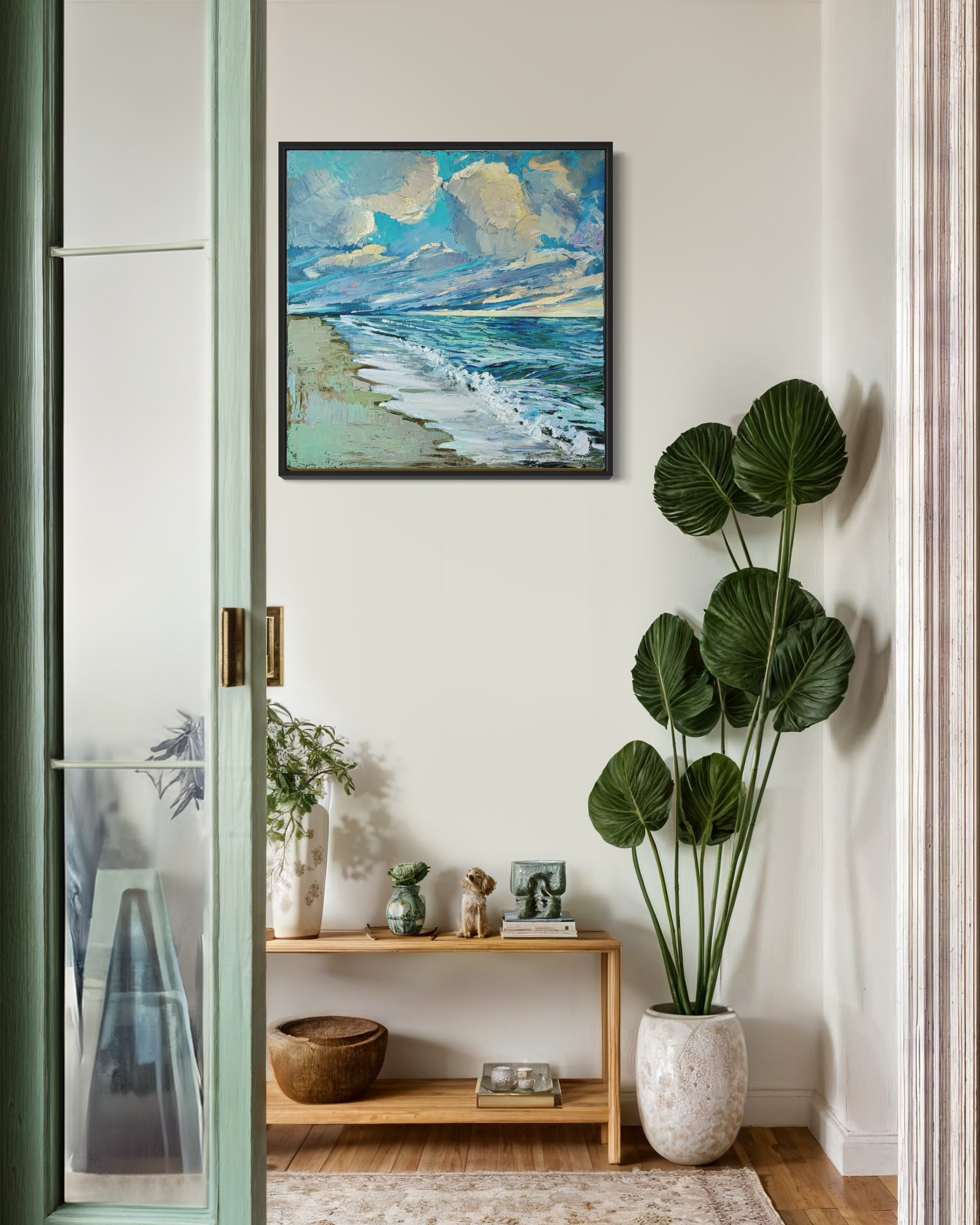 «Sea coast N.2». Художник живописец Савелова Ольга