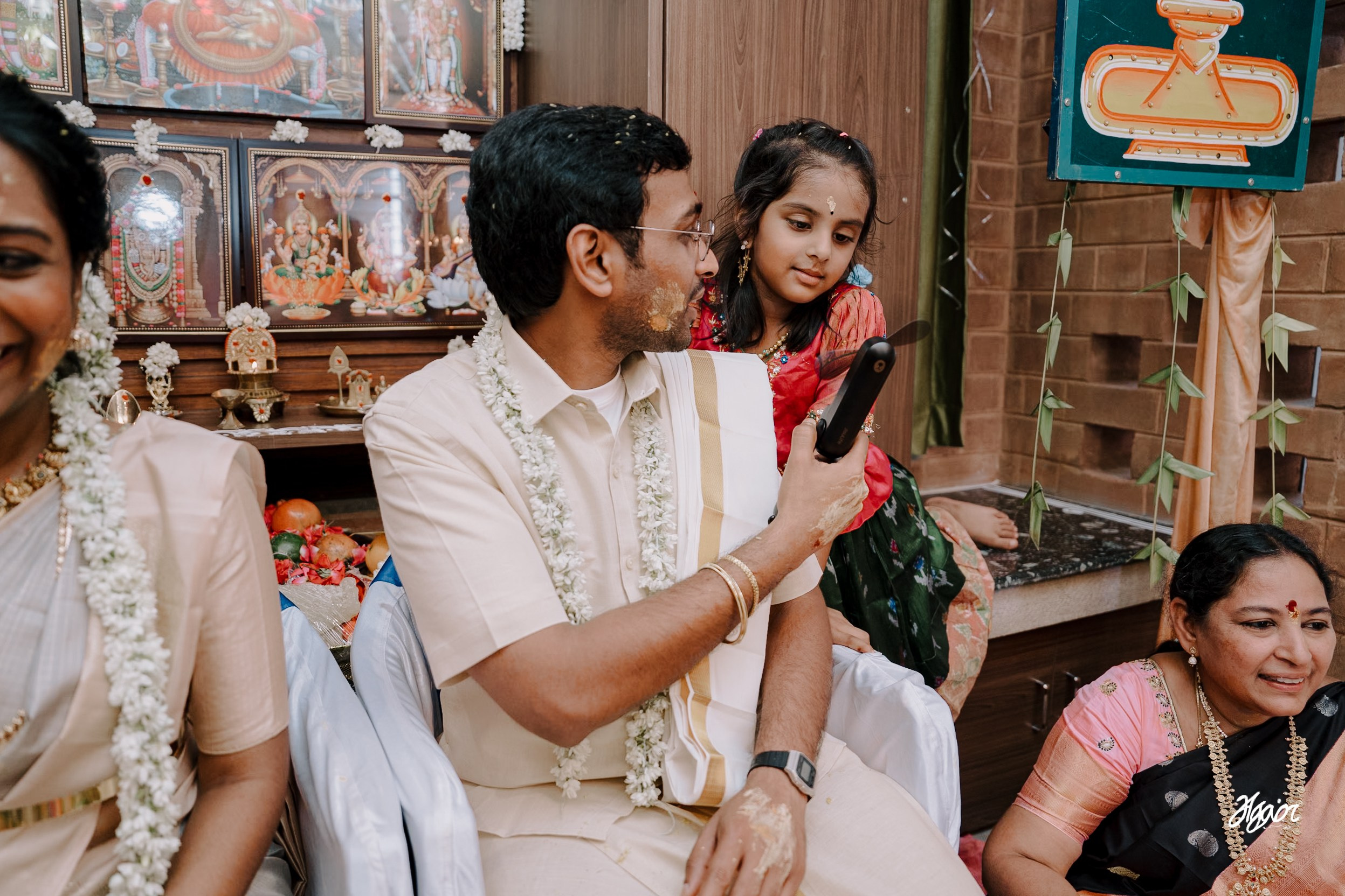 Wedding documentary photography in Pondicherry. Agam Vizha
