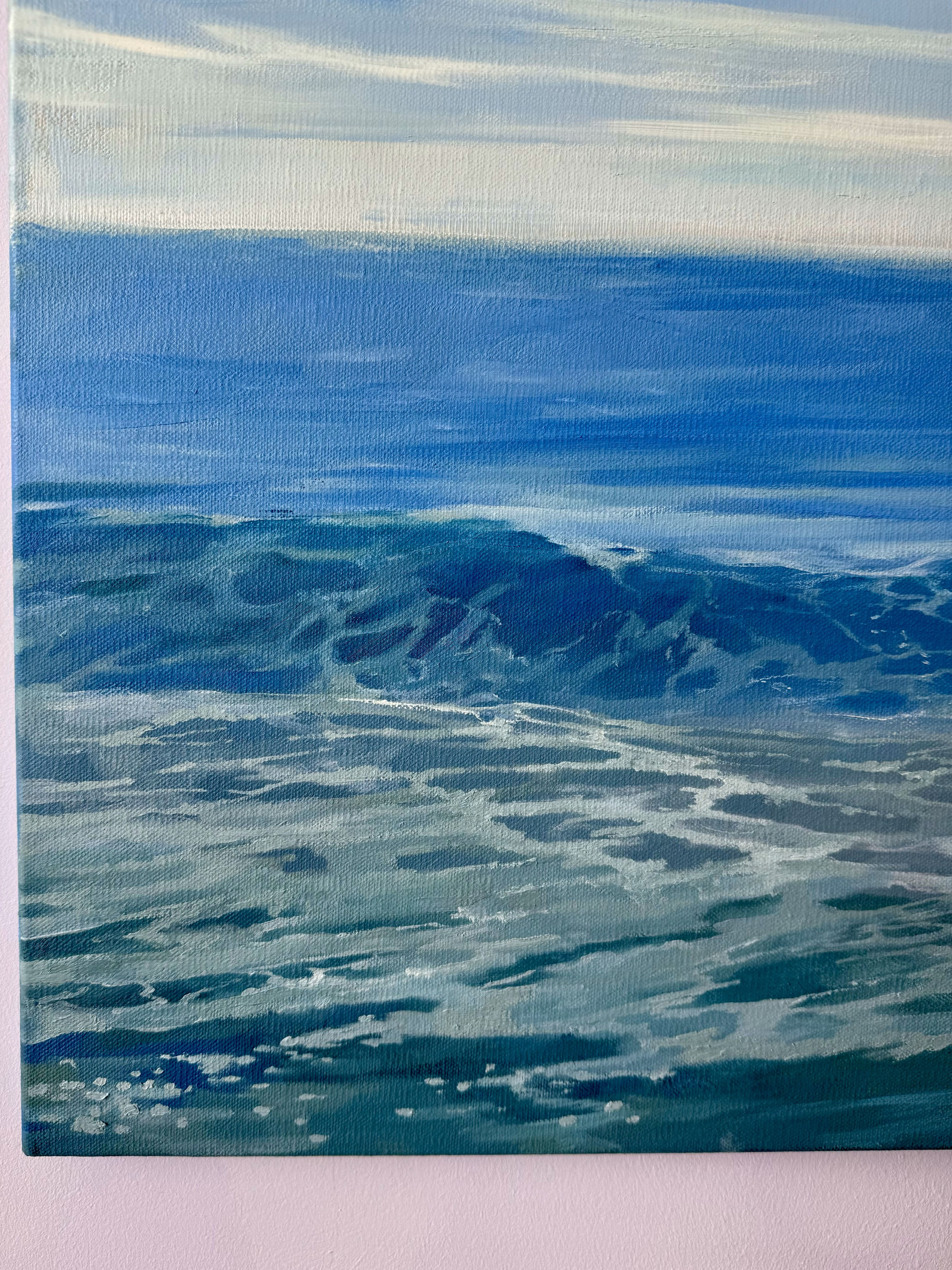 «Blue sea wave». Художник живописец Савелова Ольга
