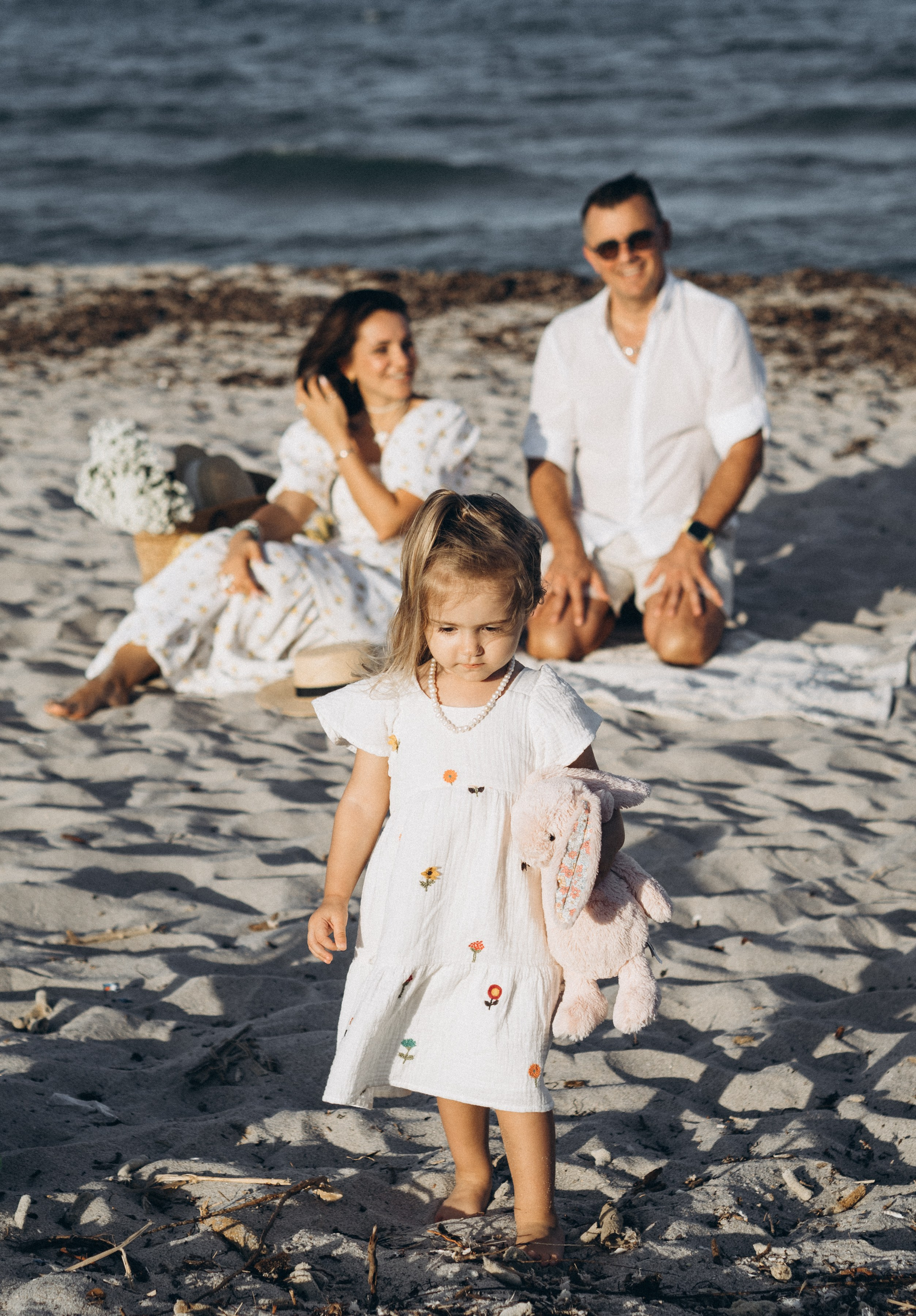 Family. Art photographer Miami