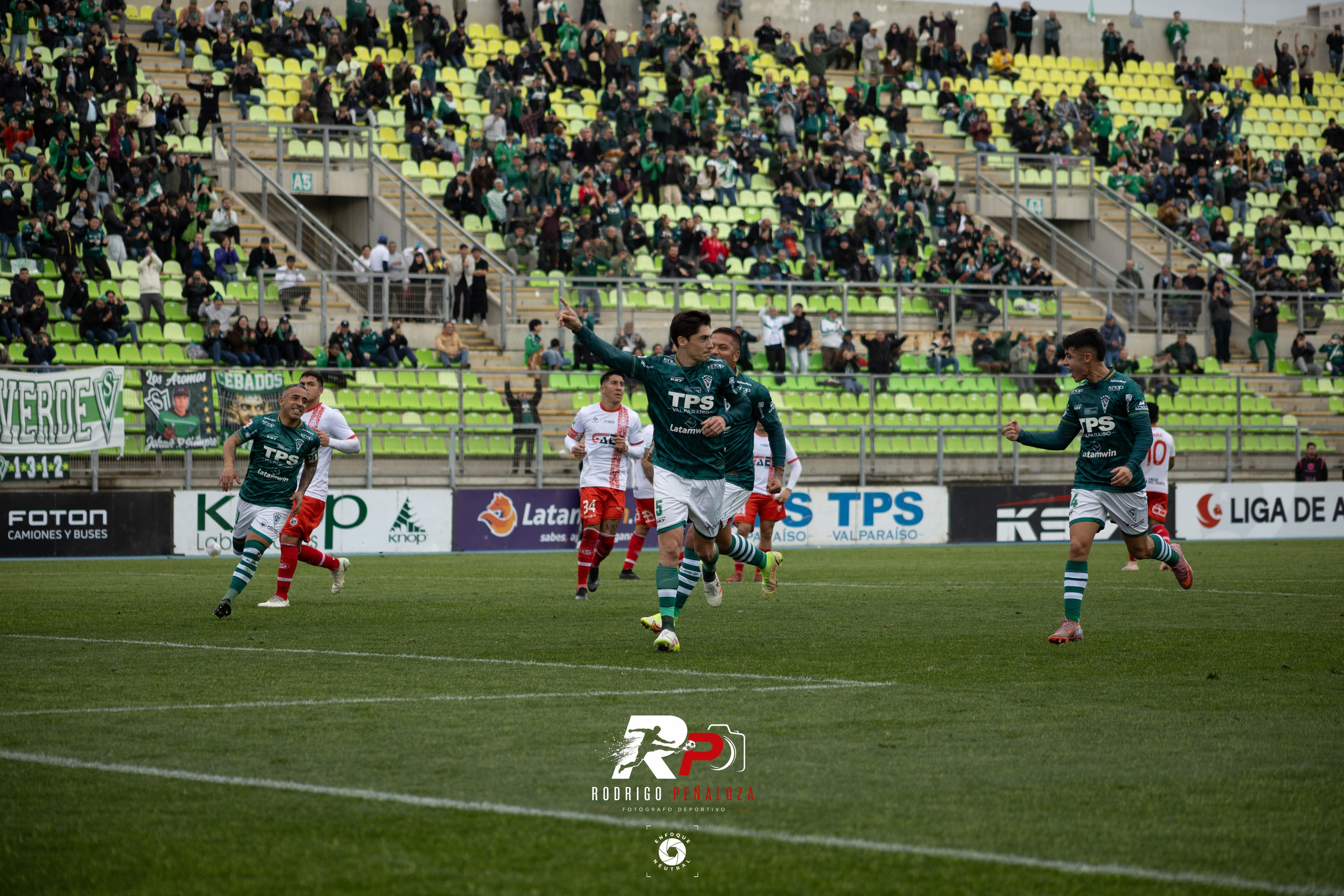 FUTBOL PROFESIONAL WANDERERS VS UNION SAN FELIPE. Fotógrafo Deportivo Rodrigo Peñaloza Otarola