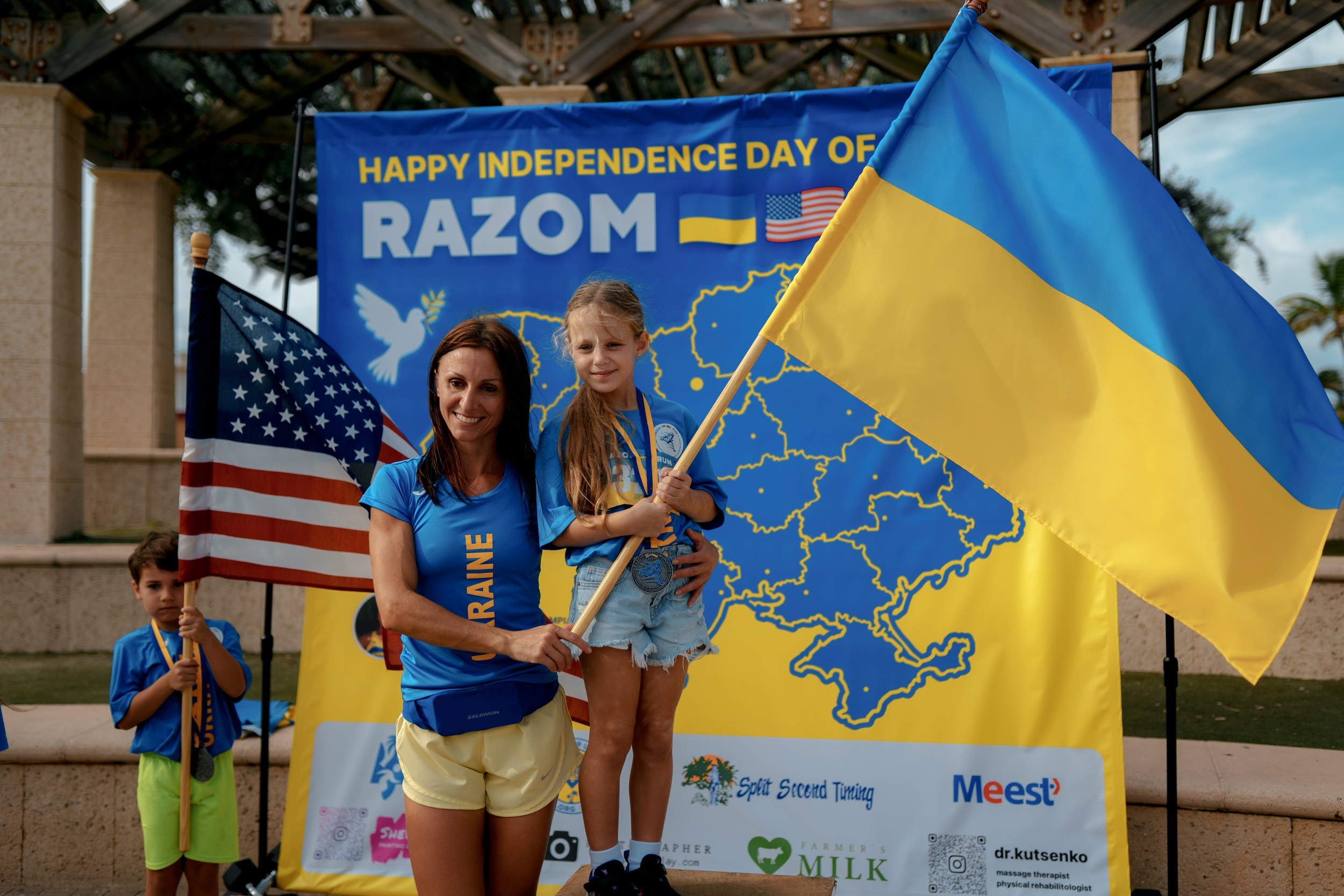 RAZOM RUN. ФОТОГРАФ ФЛОРИДА МАЙАМИ