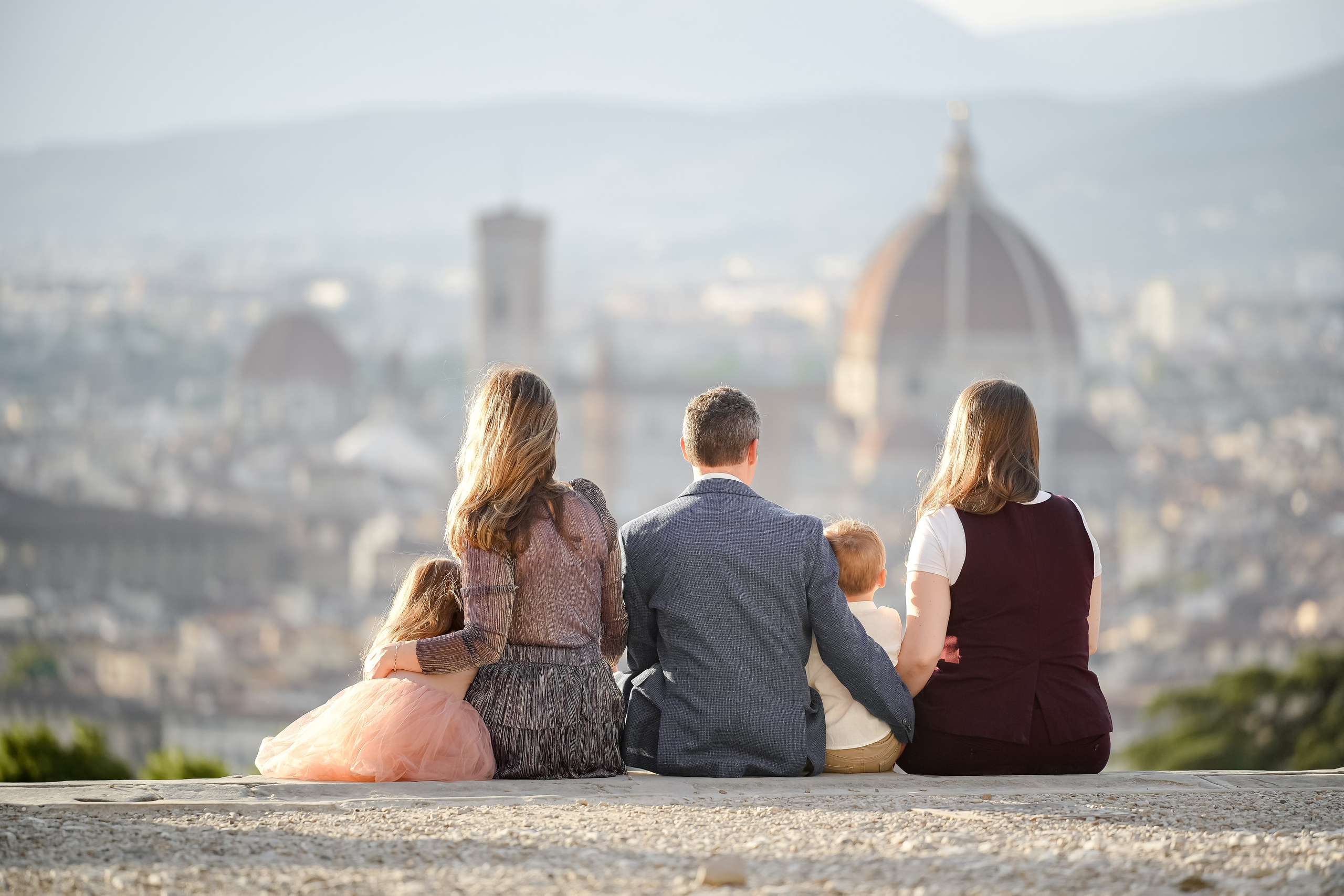 Jessica & Family. Wedding Photographer in Italy
