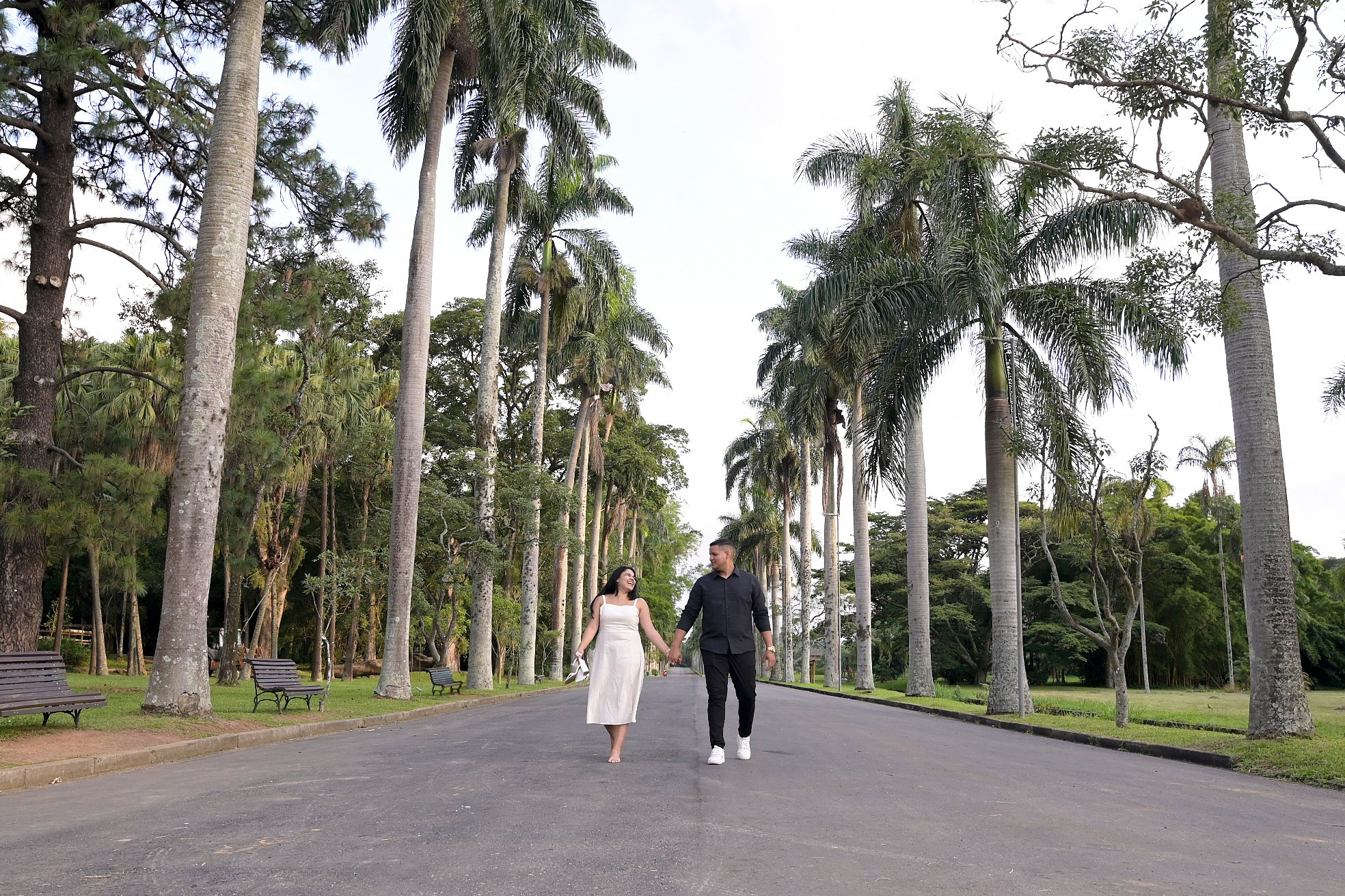 Sabrina & Kauê, Jardim Botânico de São Paulo. Produtora Bride