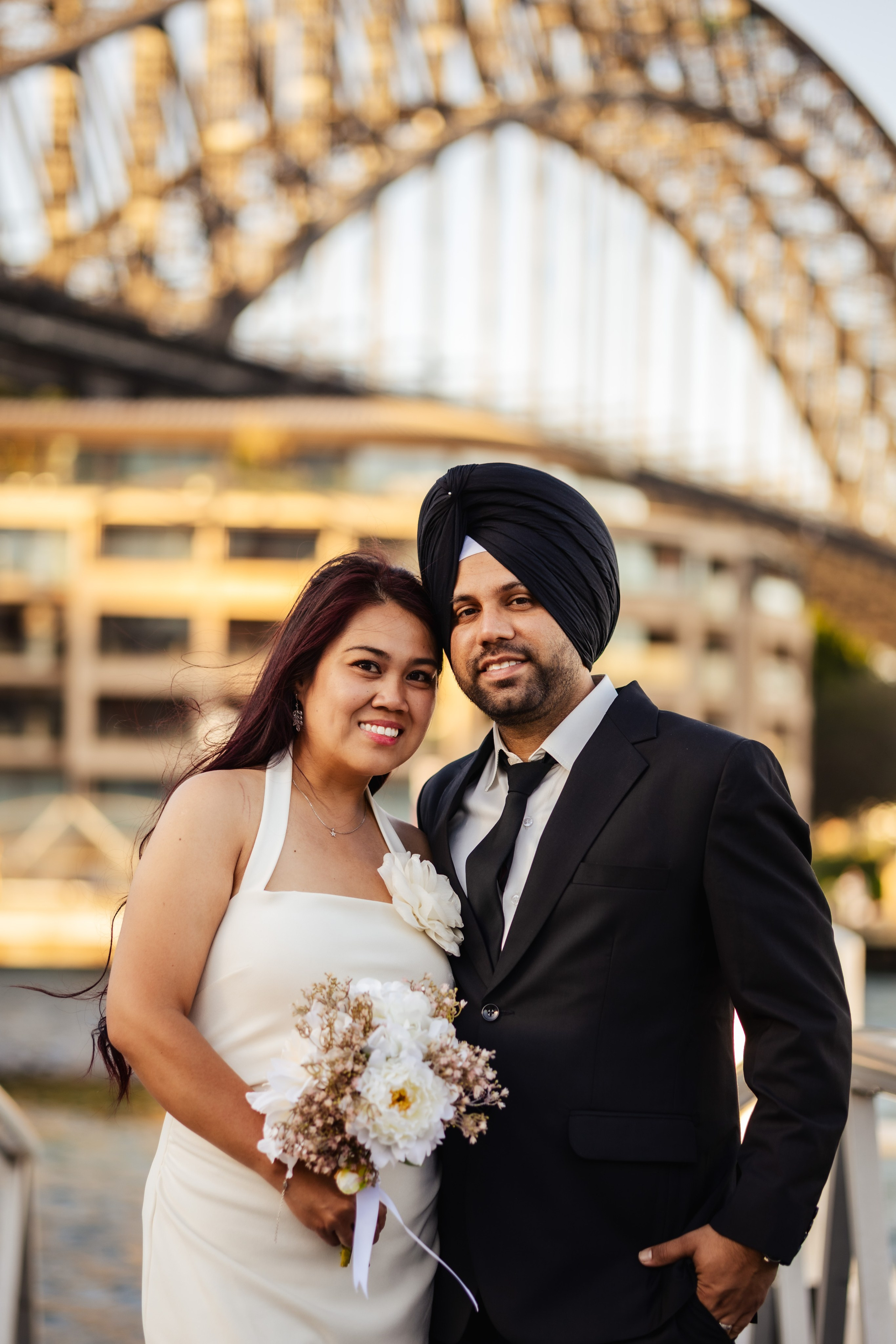 Sunshine and Harminder’s wedding photo session. True Story Photography