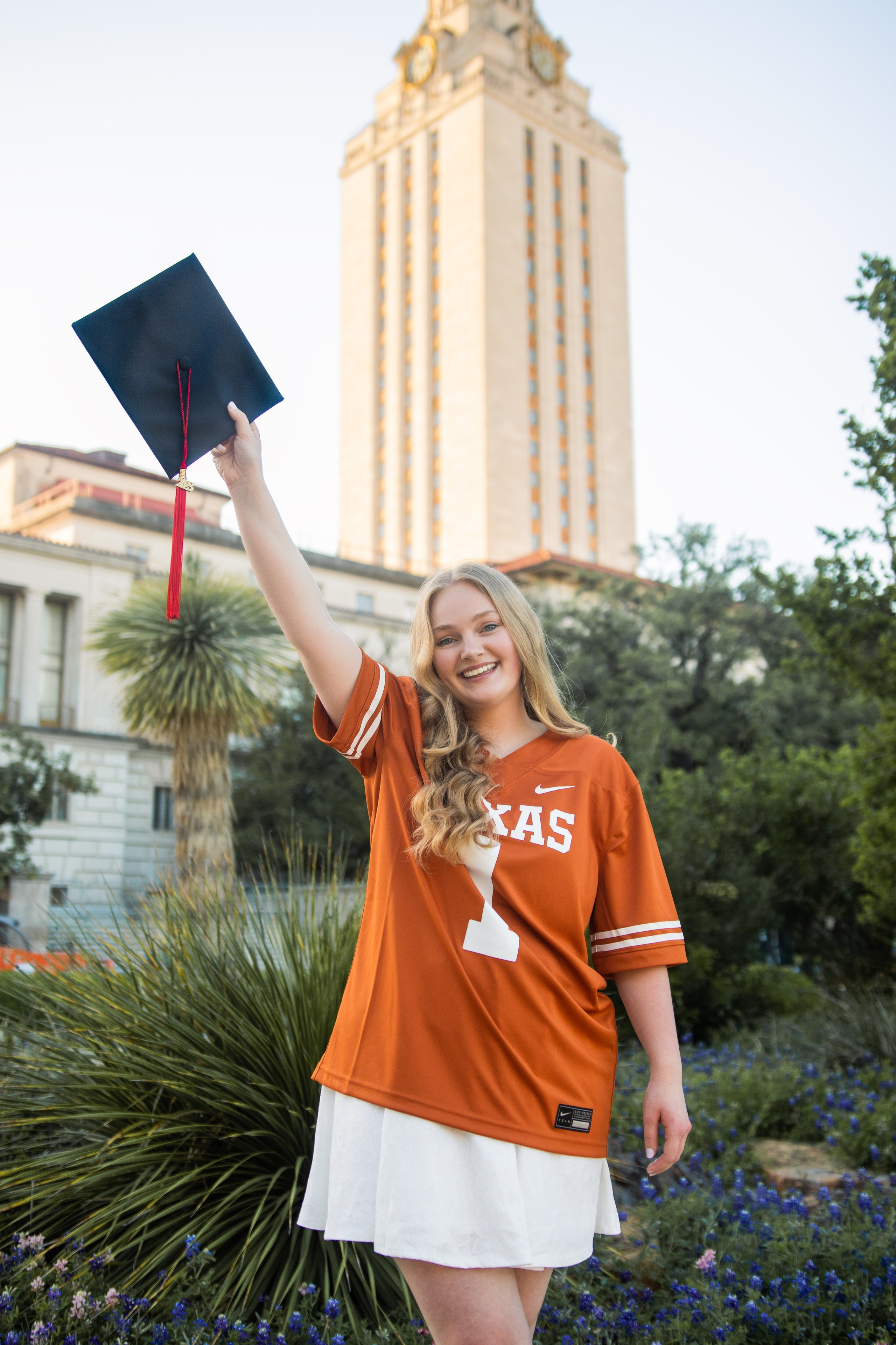 Kristen’s senior photoshoot at the University of Texas Austin