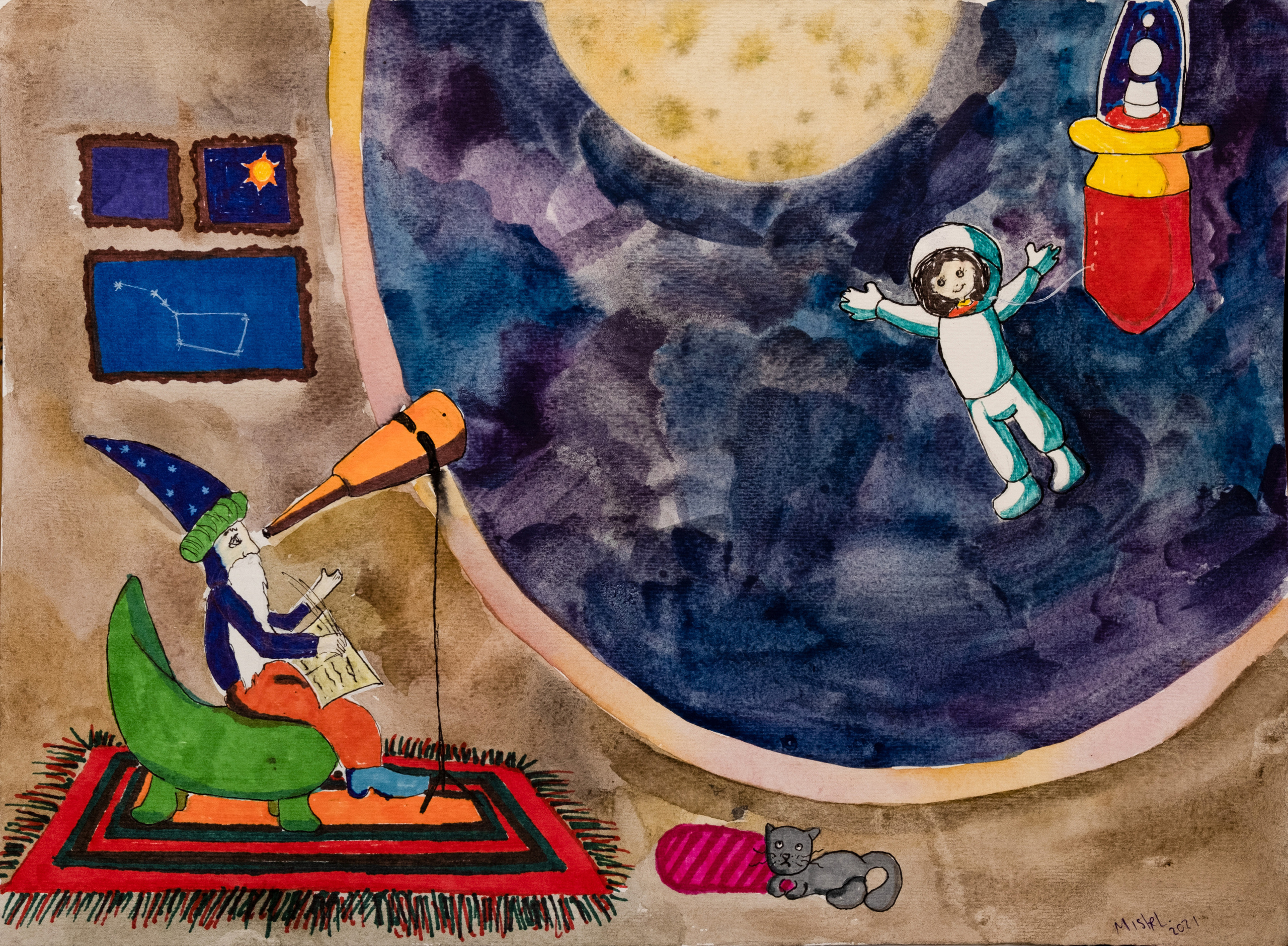 Mishel Ganecha. 11 year old. 2021